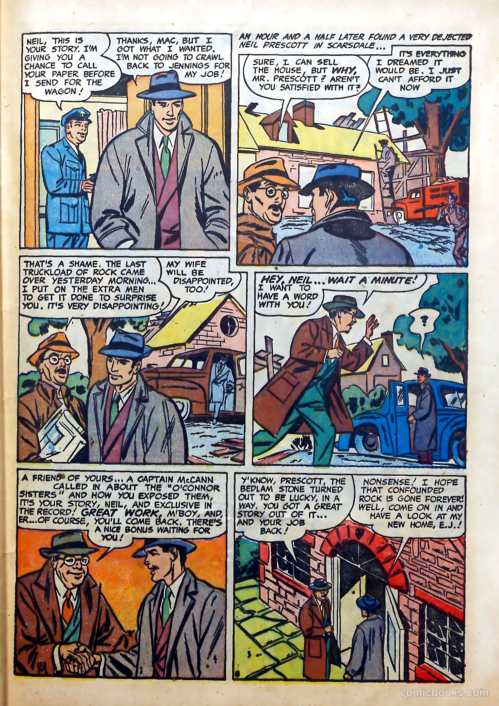 Real Clue Crime Stories #5 — page 57 of 68