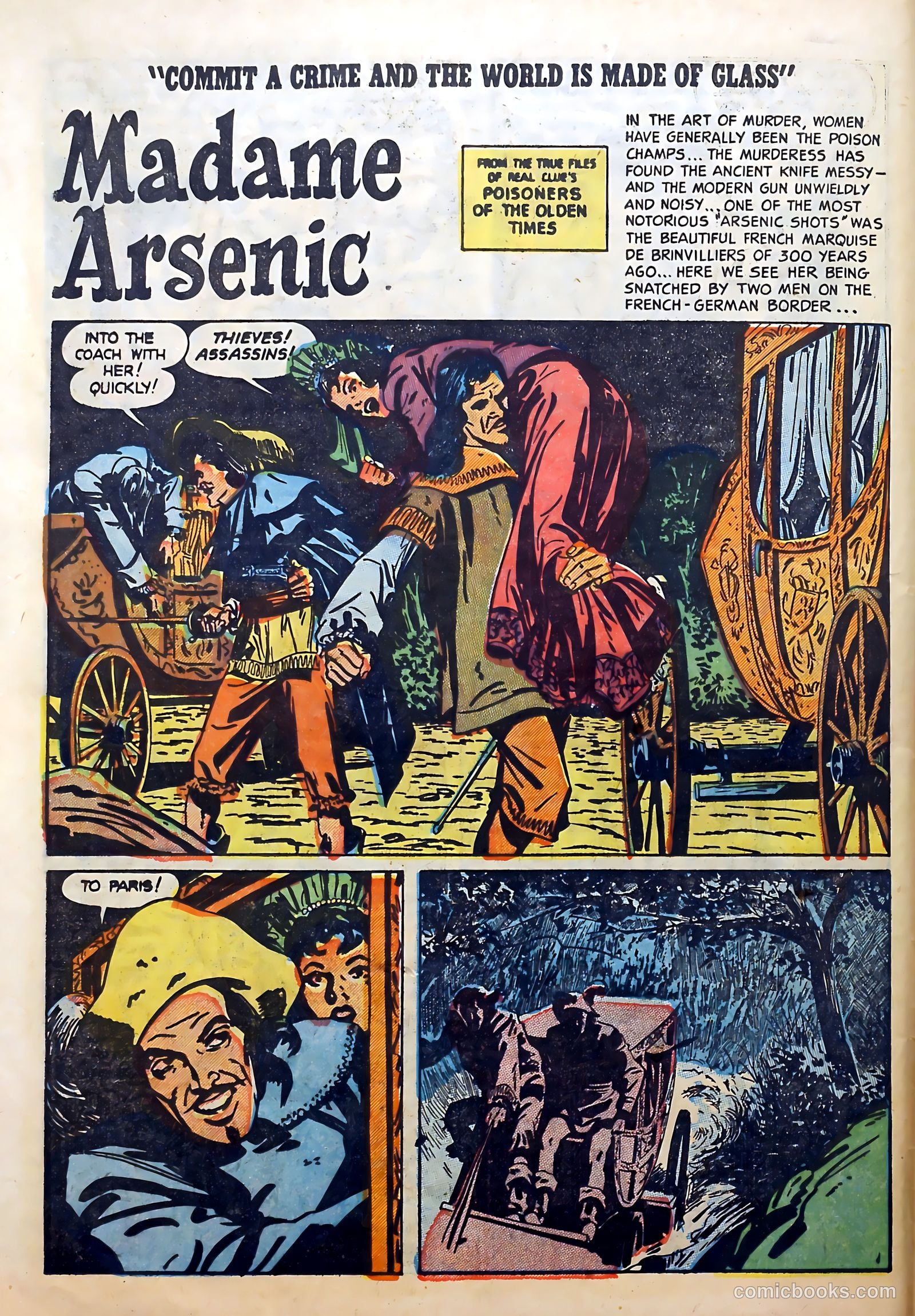 Real Clue Crime Stories #5 — page 58 of 68