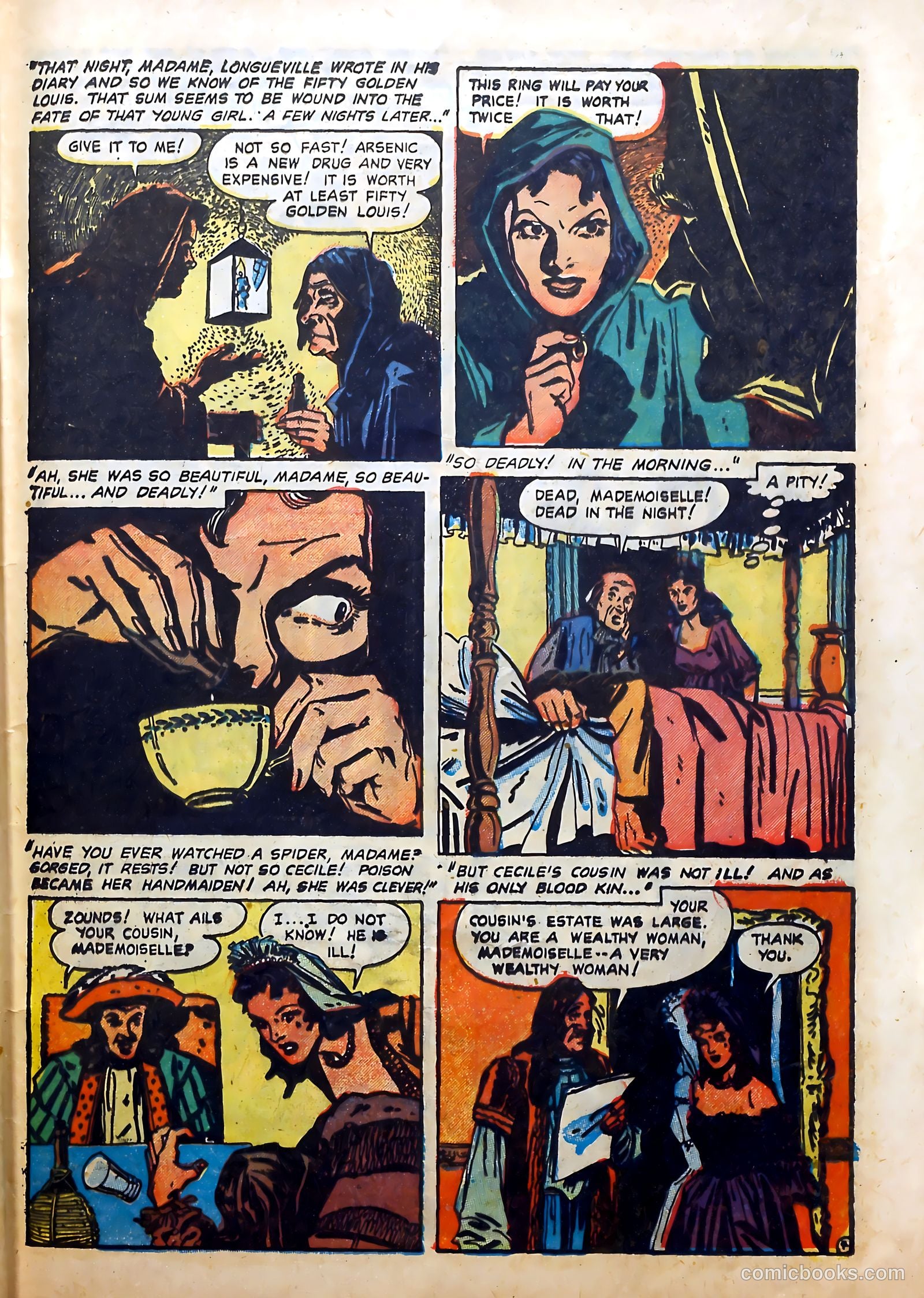 Real Clue Crime Stories #5 — page 61 of 68