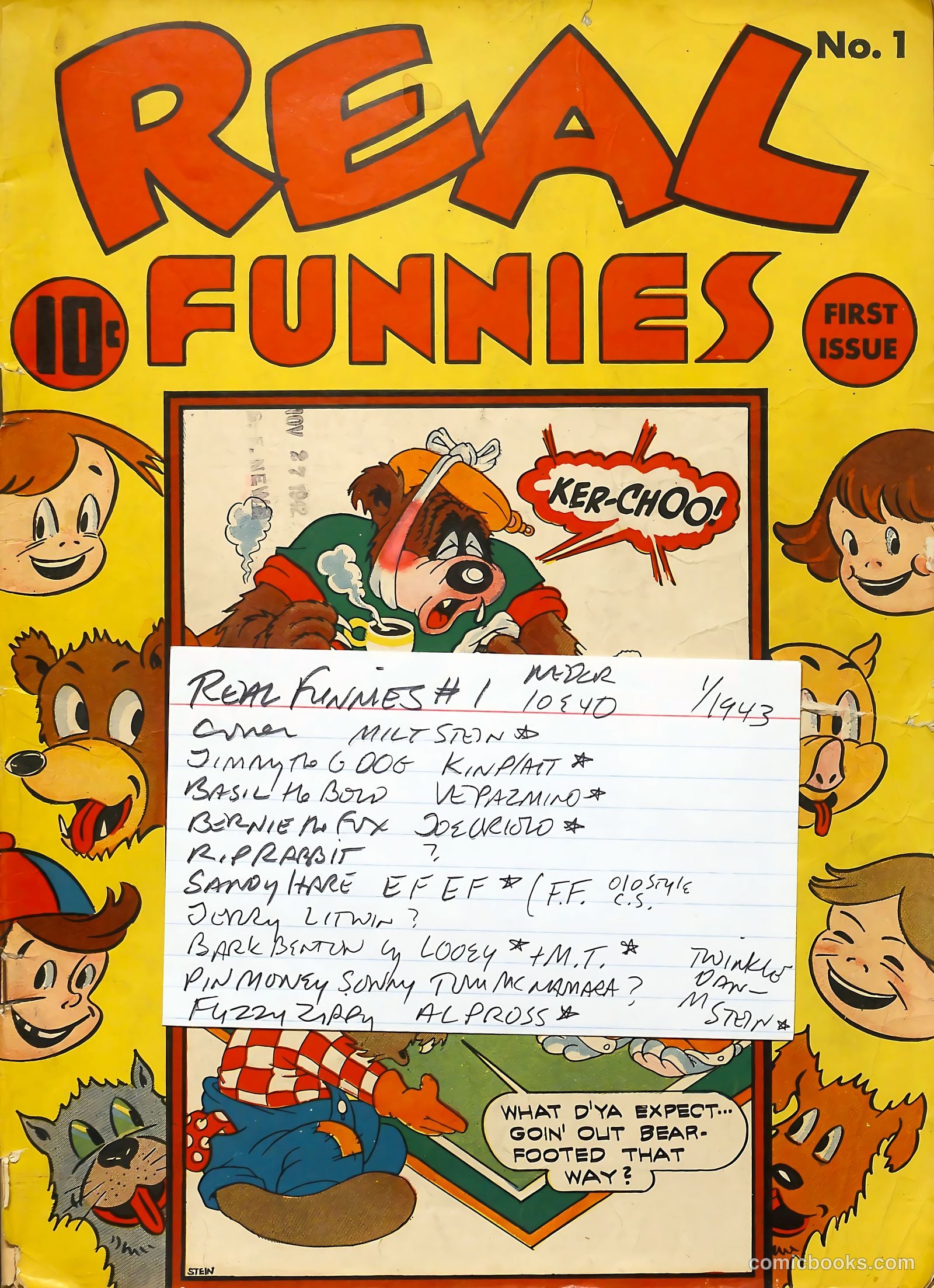 Real Funnies #1 — page 69 of 69