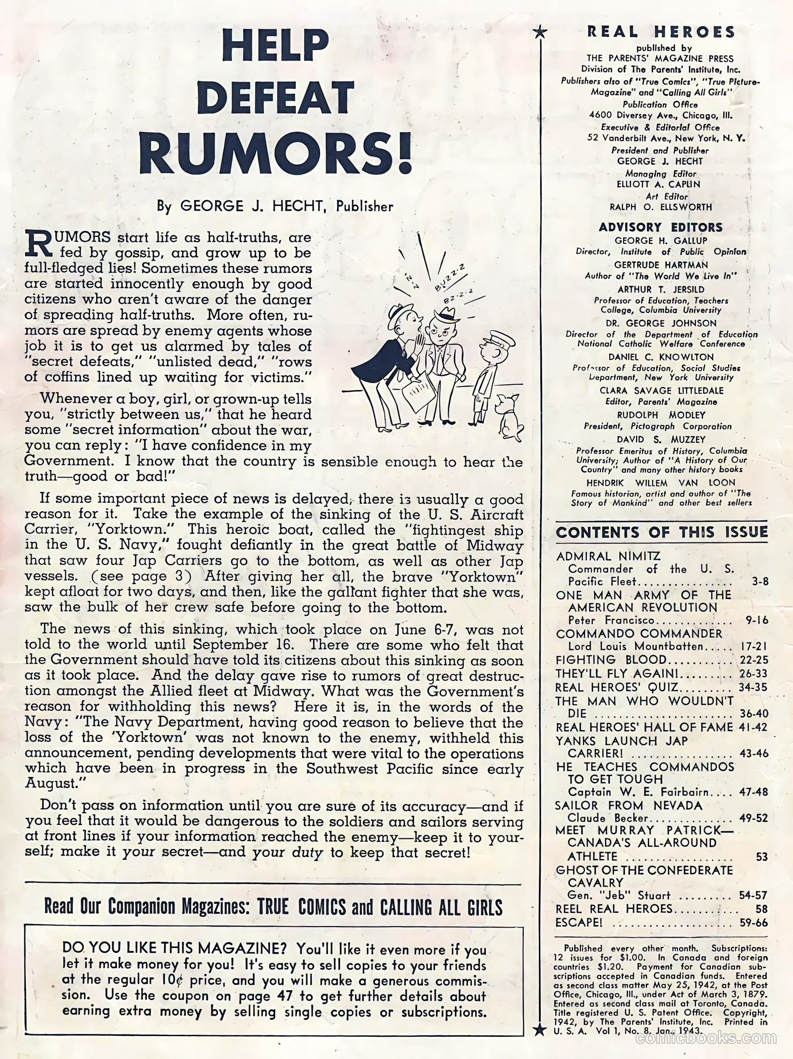 Real Heroes #8 — page 2 of 69