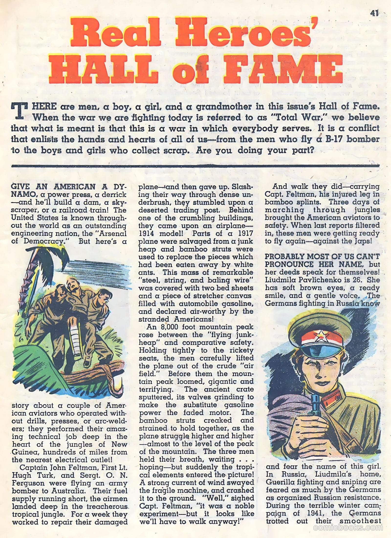 Real Heroes #8 — page 42 of 69