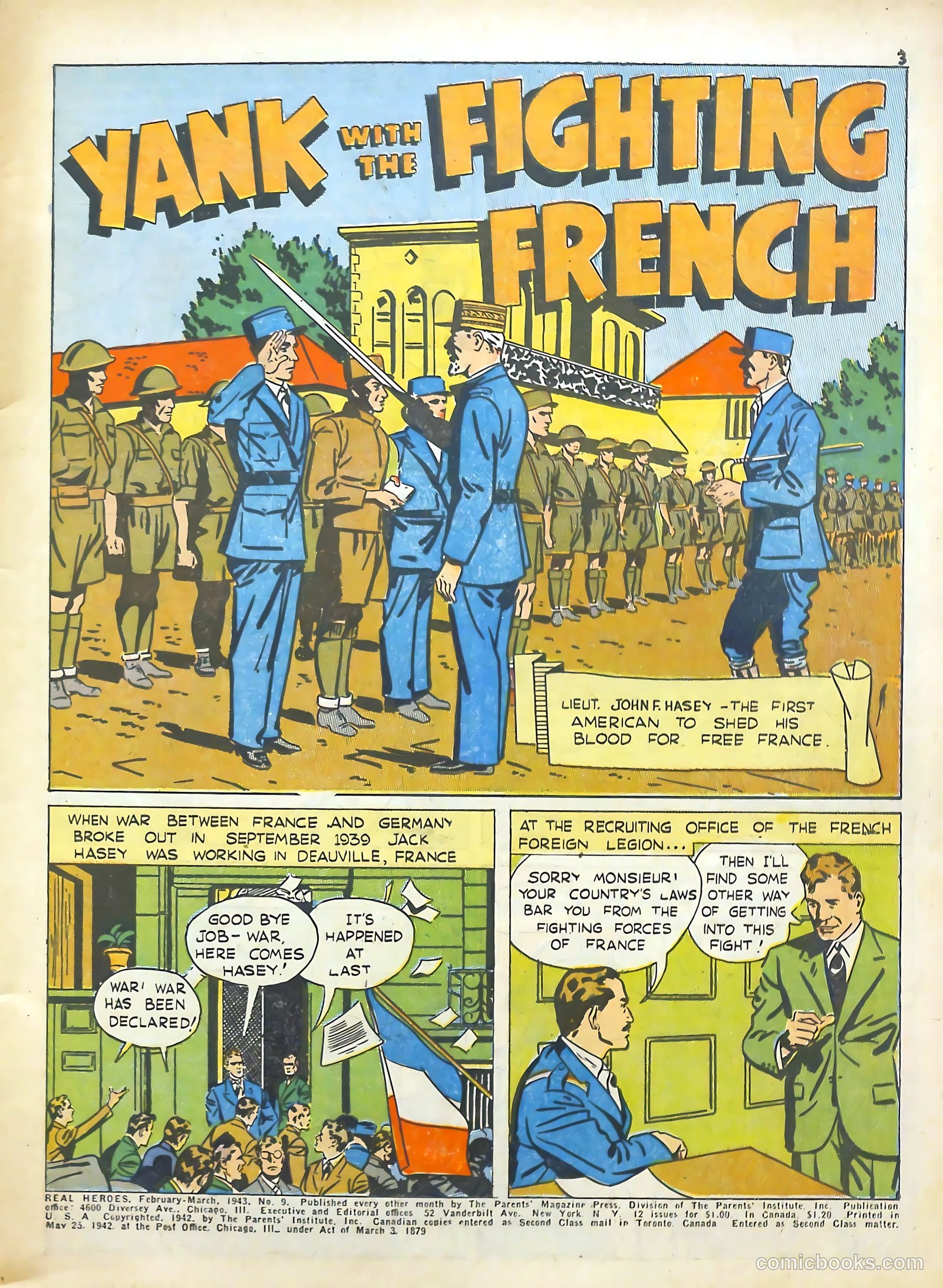 Real Heroes #9 — page 3 of 67