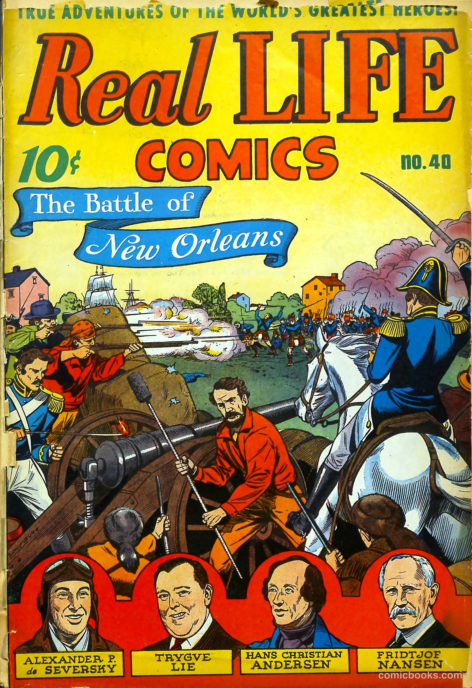 Real Life Comics #40 — page 1 of 52