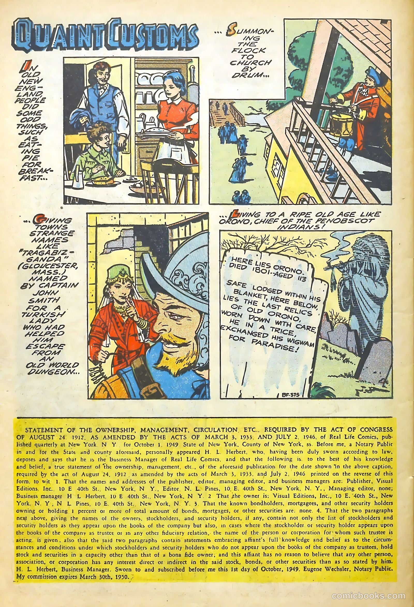 Real Life Comics #52 — page 26 of 36