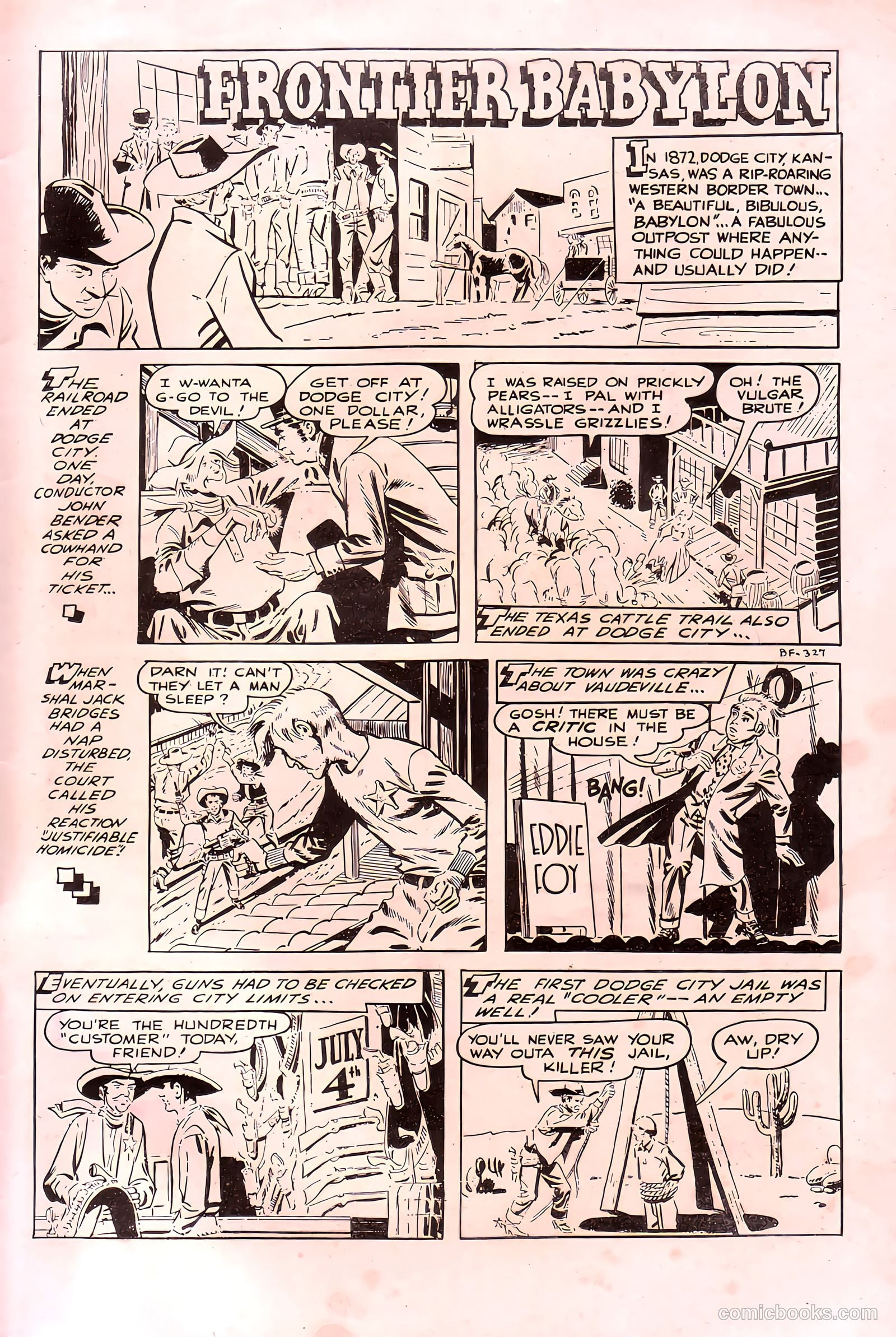 Real Life Comics #53 — page 36 of 37