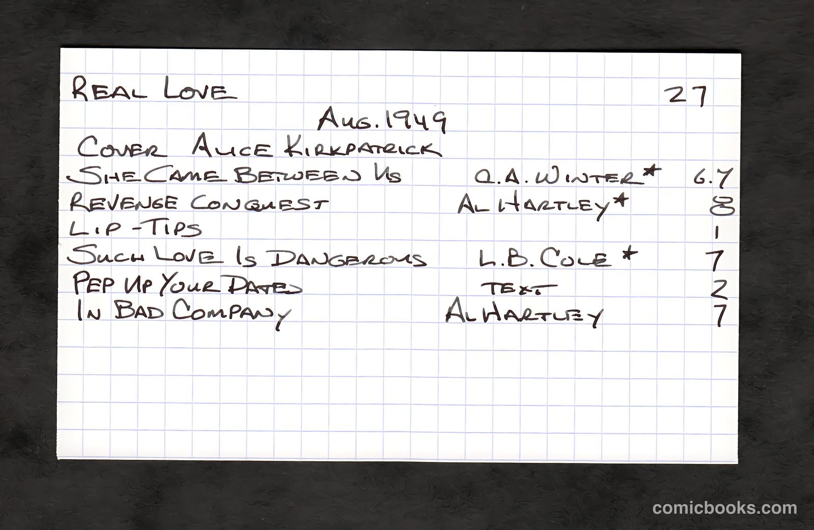 Real Love #27 — page 37 of 37