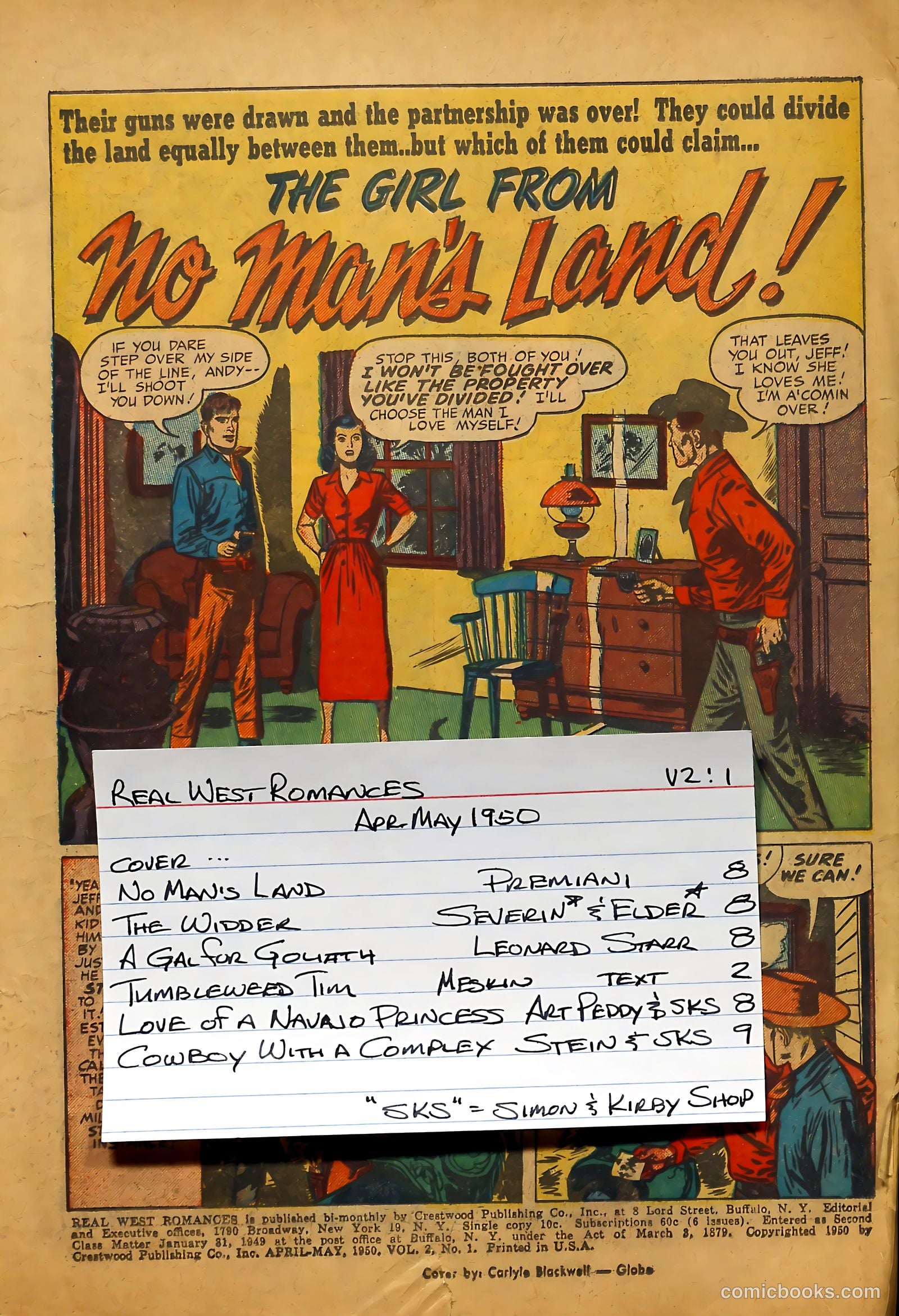 Real Romances #1 — page 53 of 53