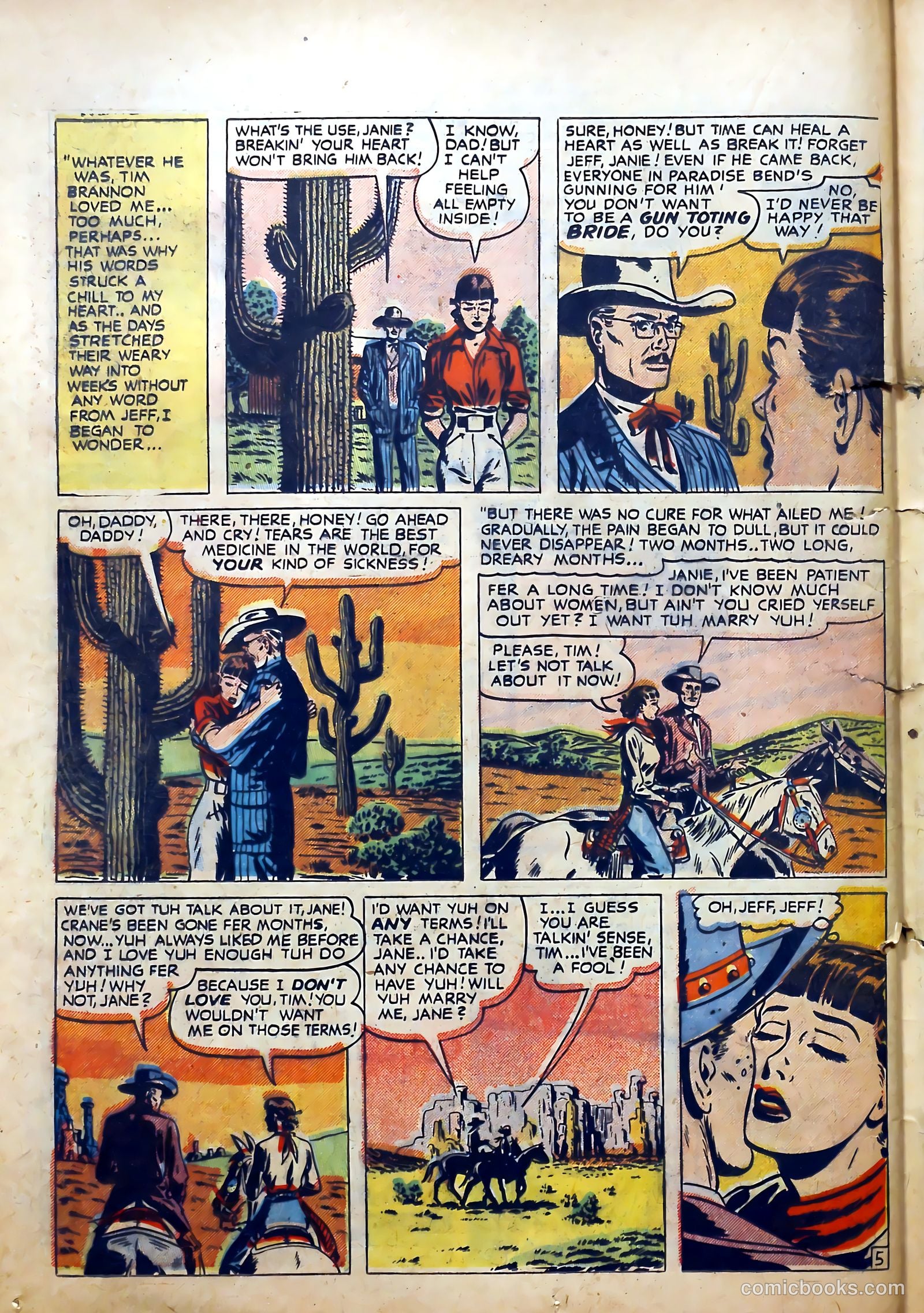 Real Romances #5 — page 36 of 52