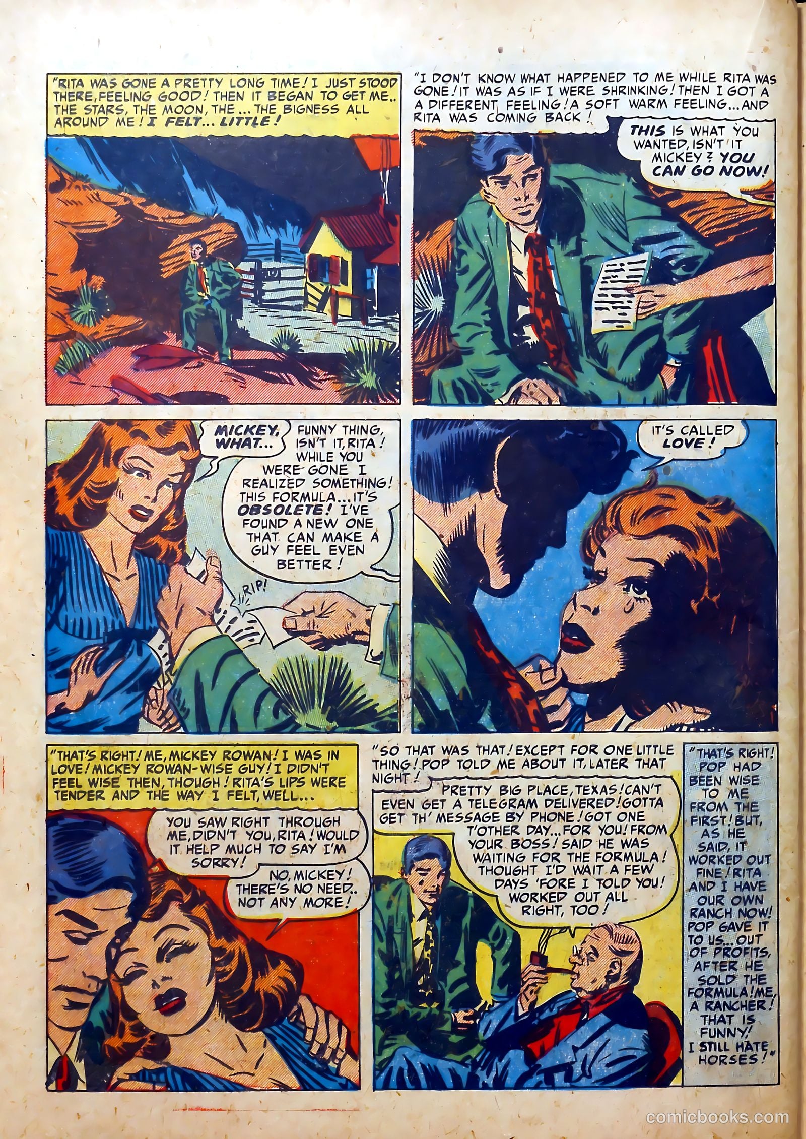 Real Romances #6 — page 36 of 52