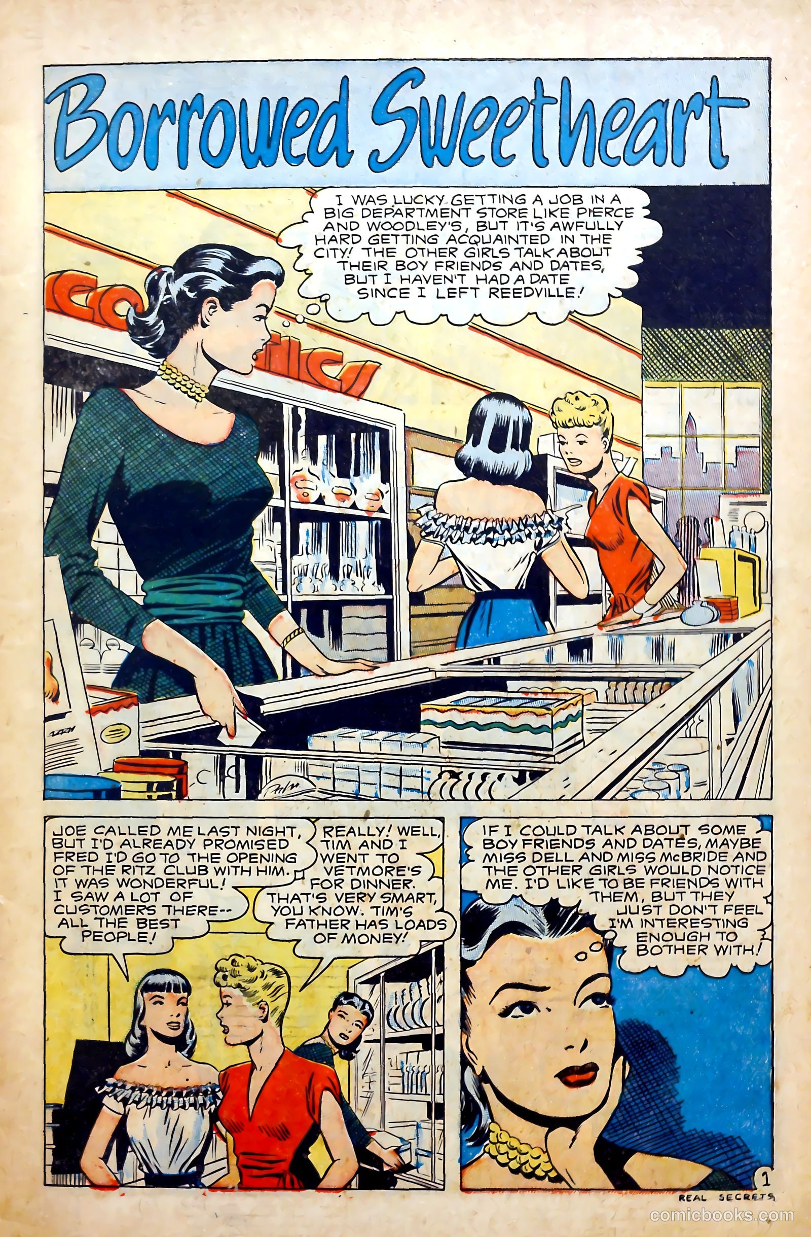 Real Secrets #3 — page 3 of 36