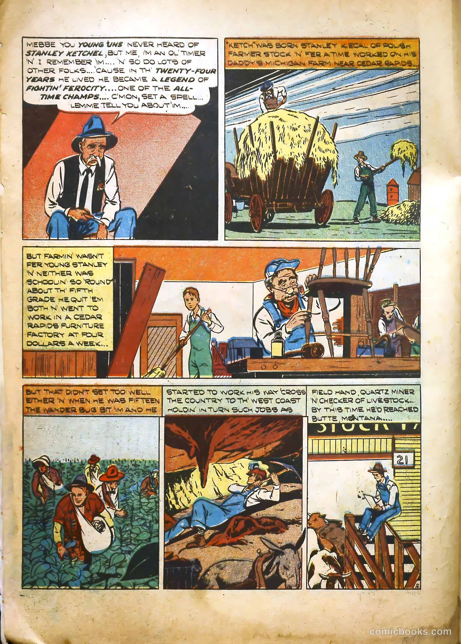 Real Sports Comics #1 — page 4 of 53