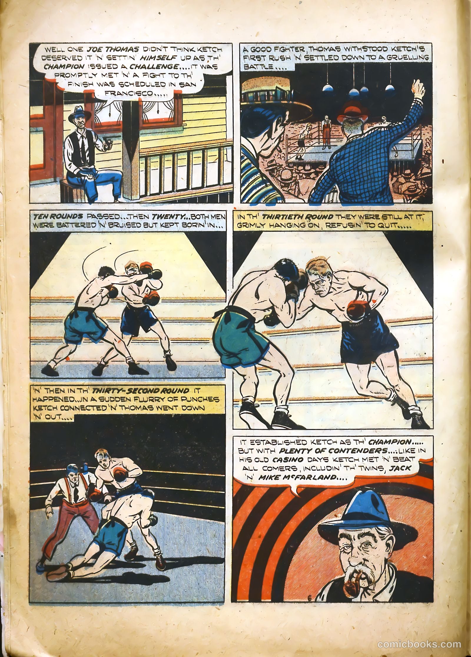 Real Sports Comics #1 — page 8 of 53
