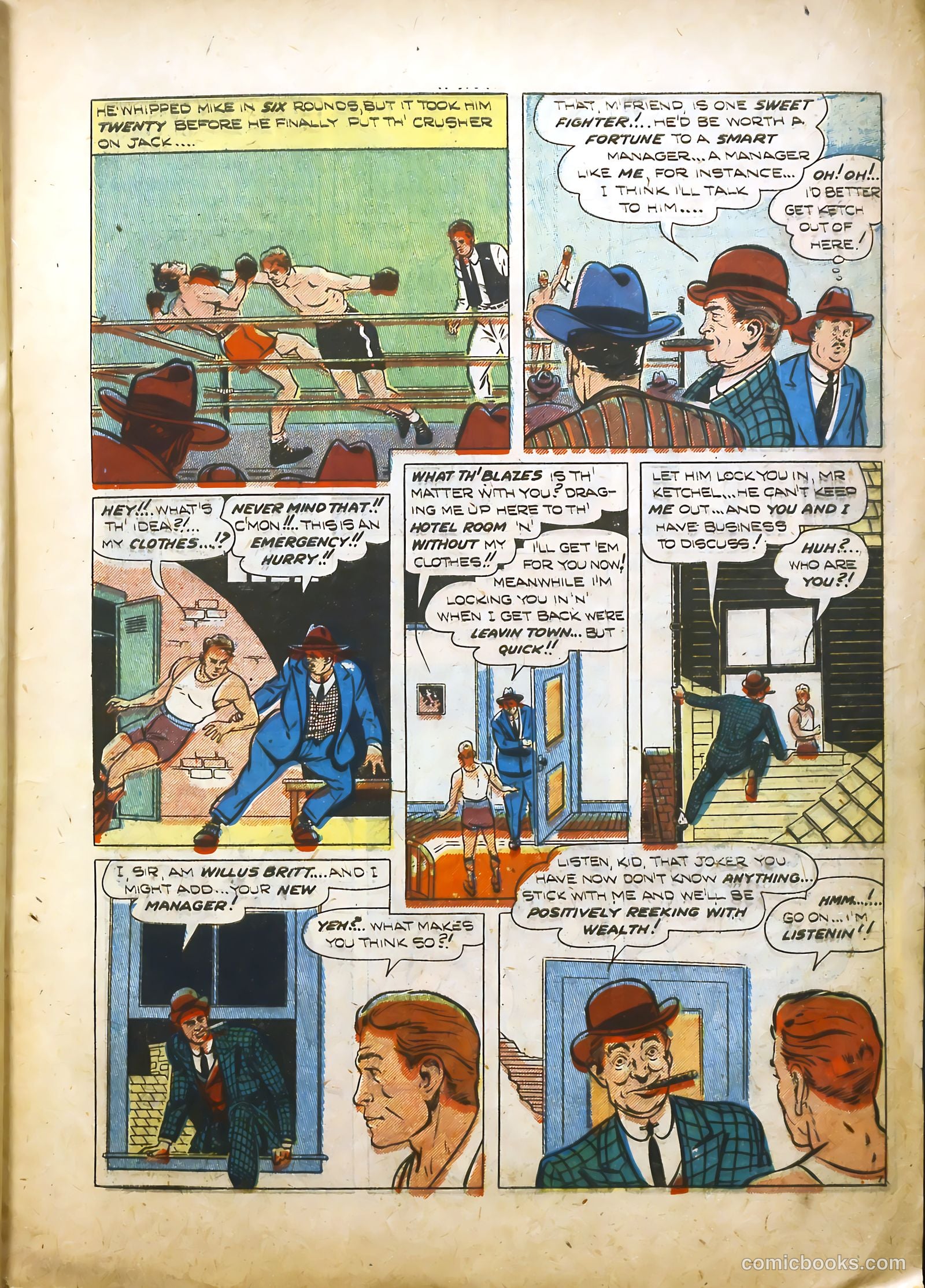 Real Sports Comics #1 — page 9 of 53