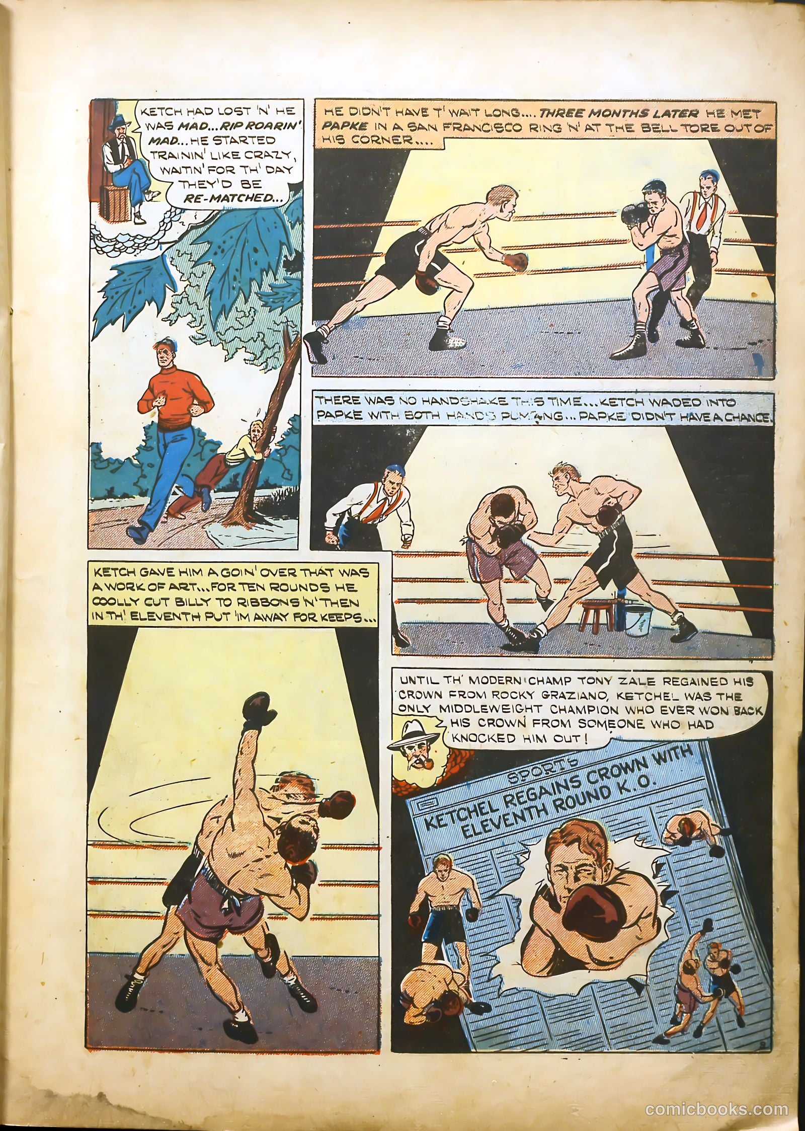 Real Sports Comics #1 — page 11 of 53