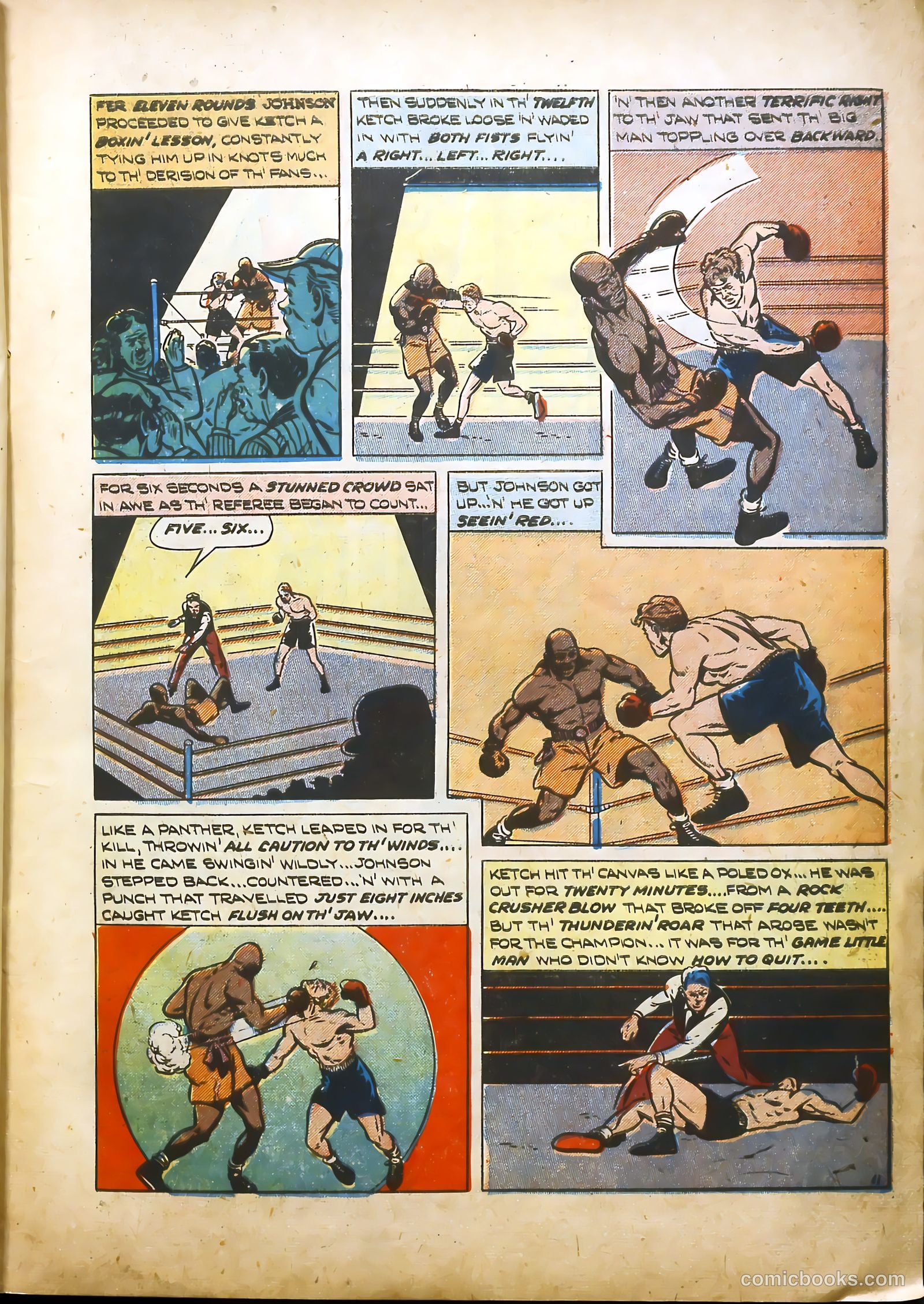 Real Sports Comics #1 — page 13 of 53