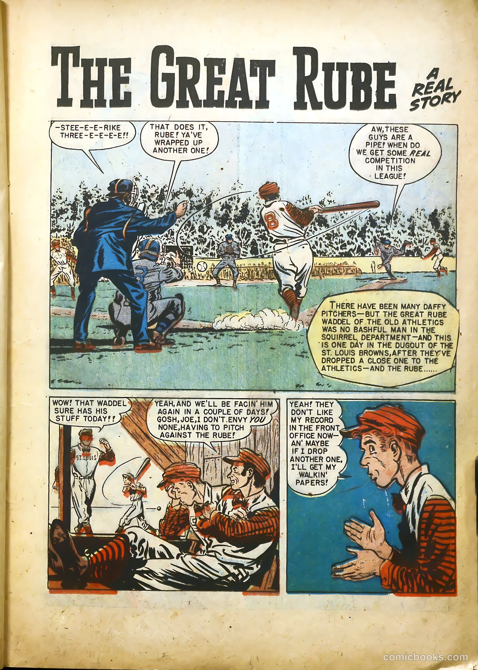Real Sports Comics #1 — page 15 of 53