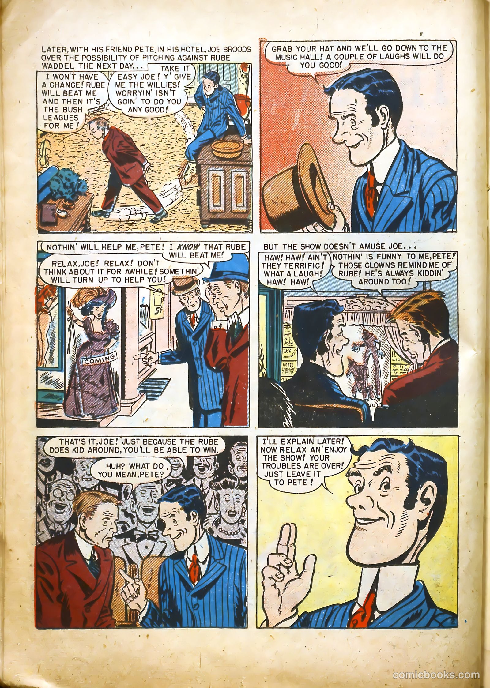 Real Sports Comics #1 — page 16 of 53