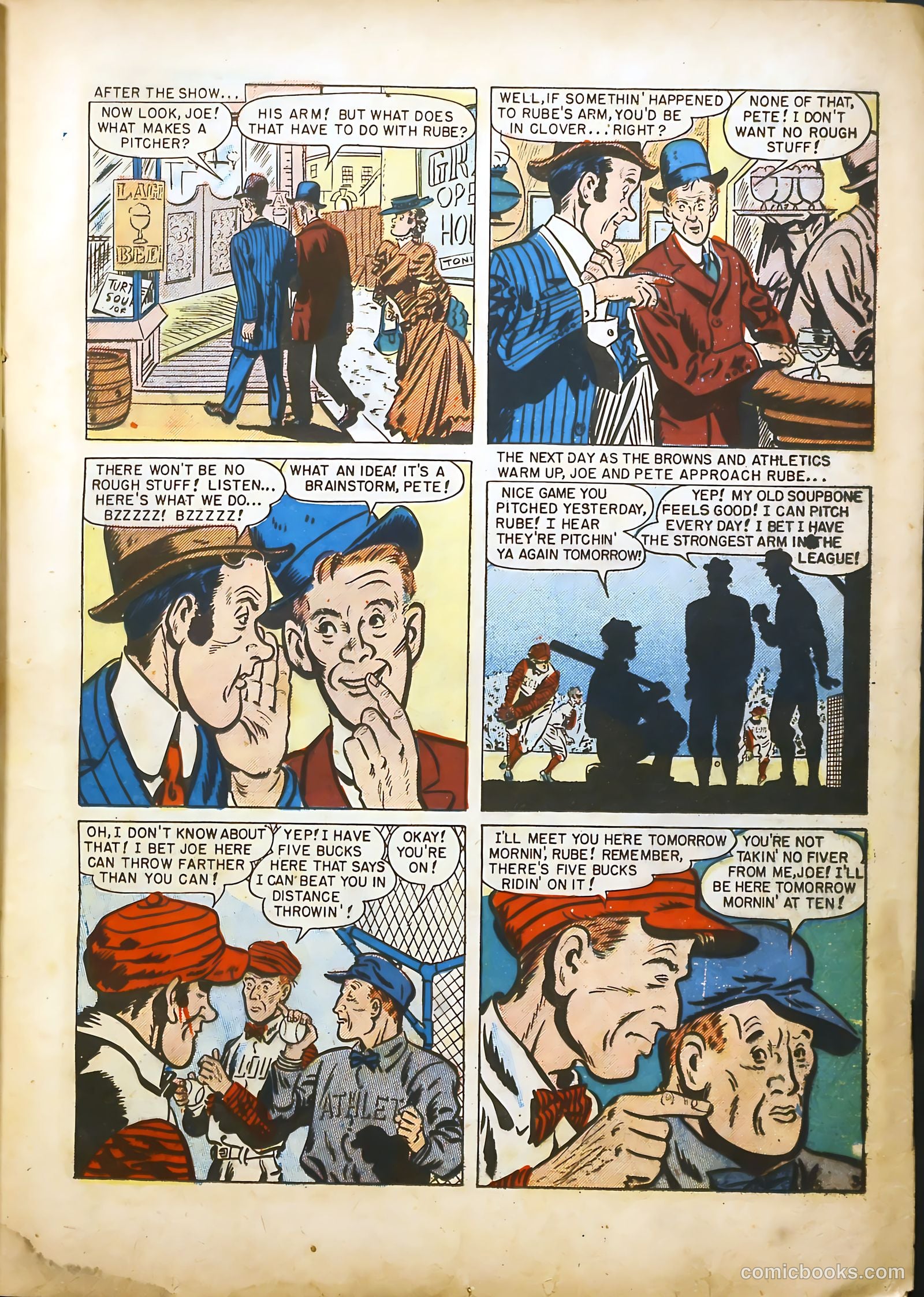 Real Sports Comics #1 — page 17 of 53