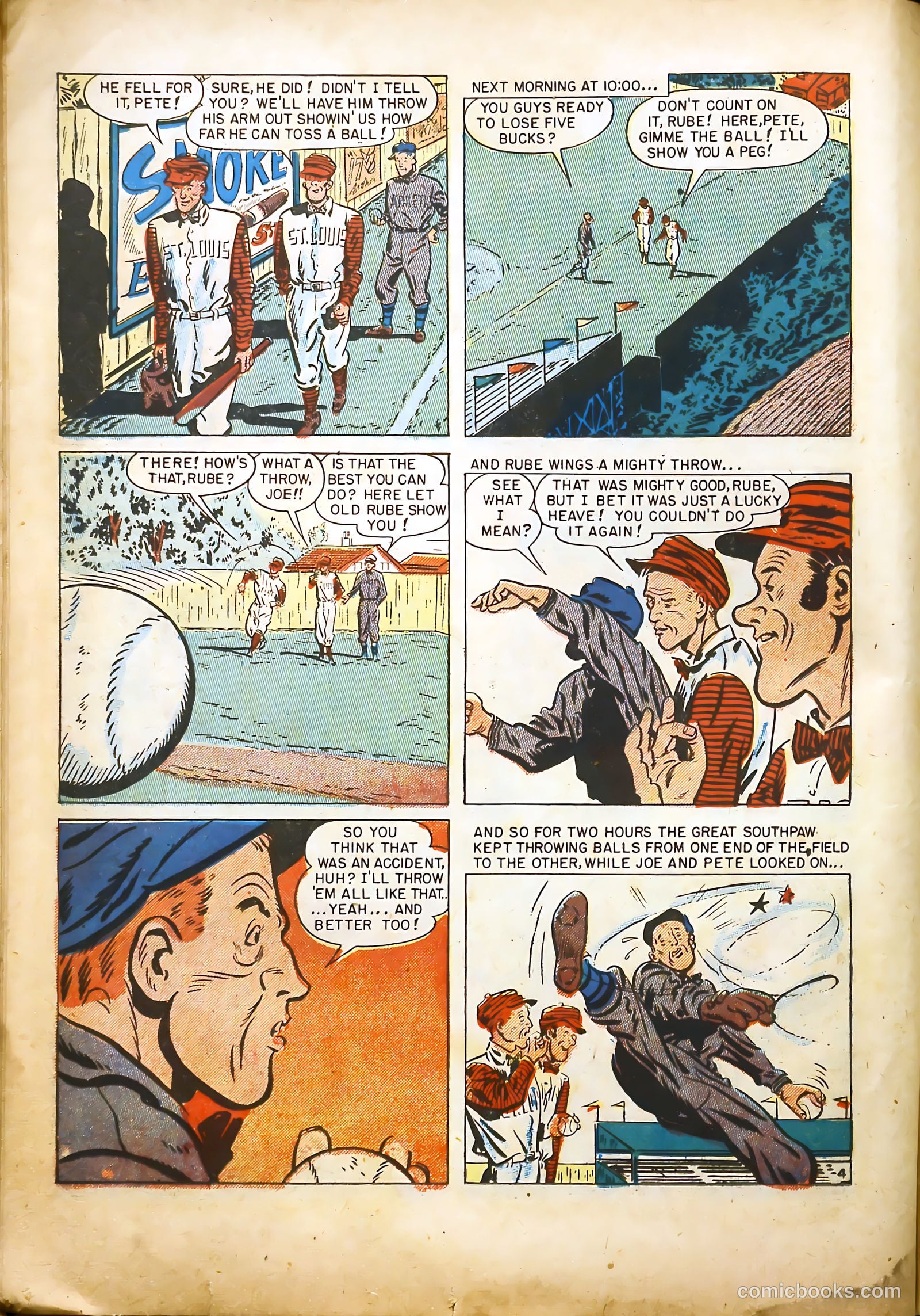 Real Sports Comics #1 — page 18 of 53