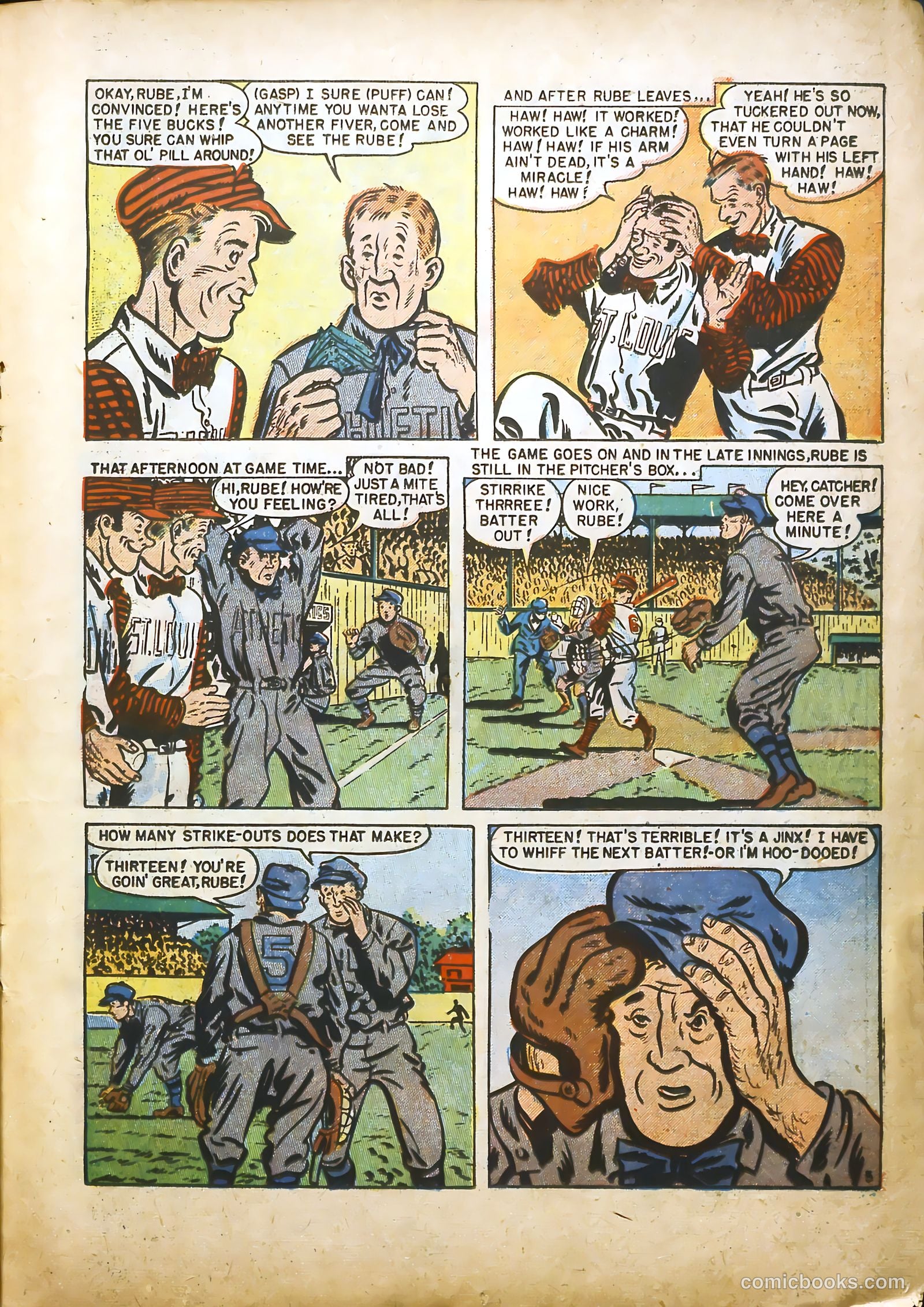 Real Sports Comics #1 — page 19 of 53