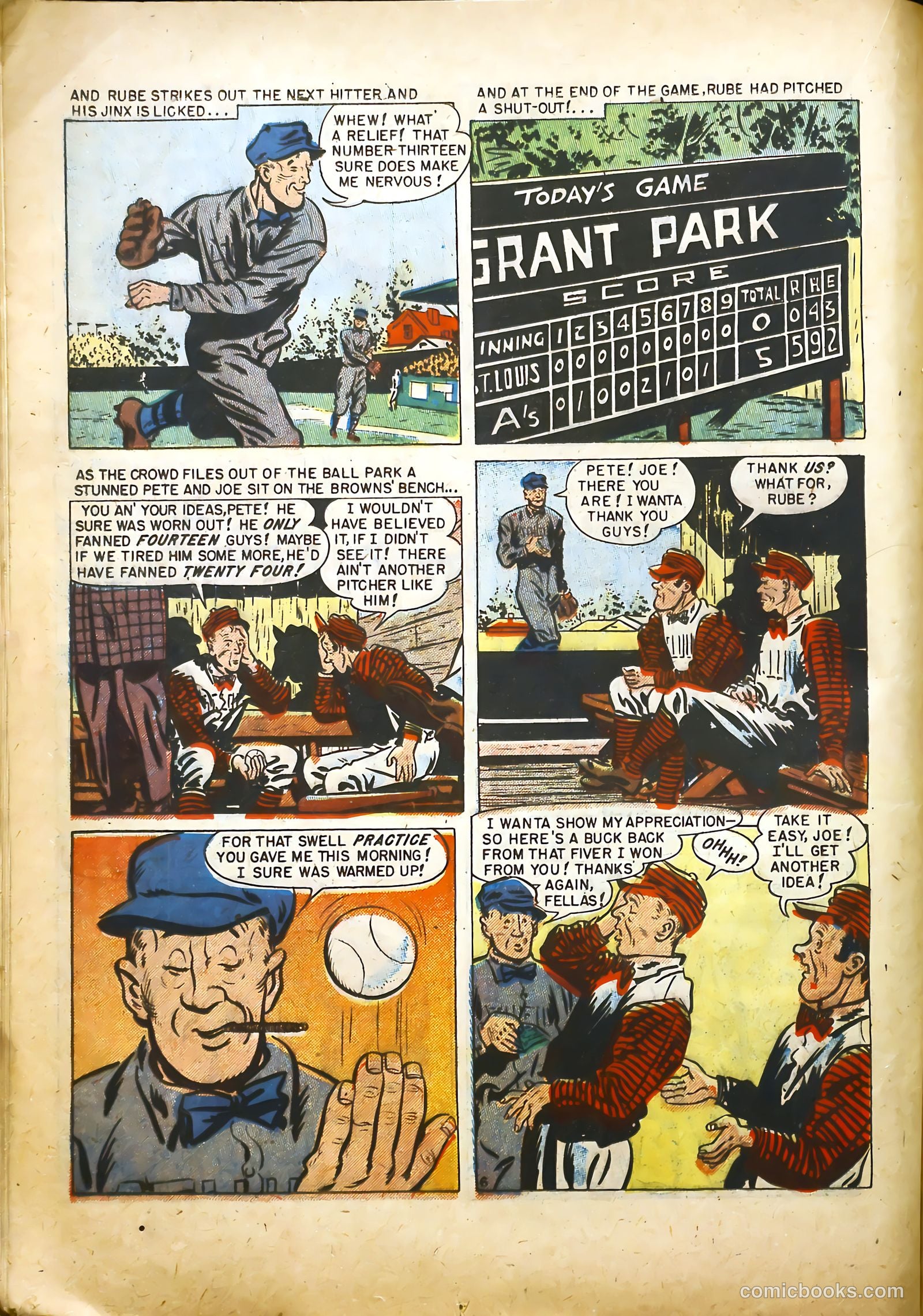 Real Sports Comics #1 — page 20 of 53
