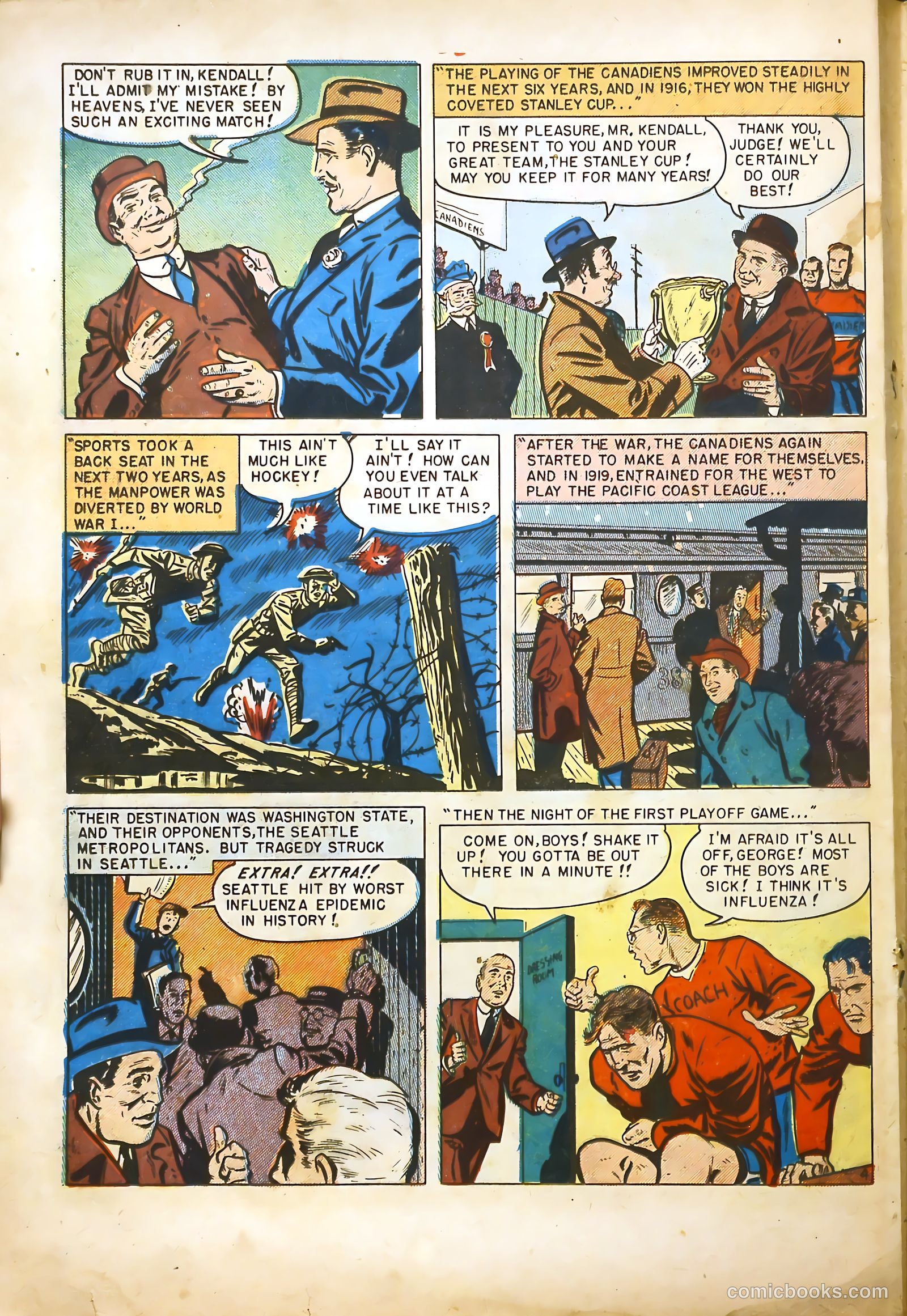 Real Sports Comics #1 — page 30 of 53