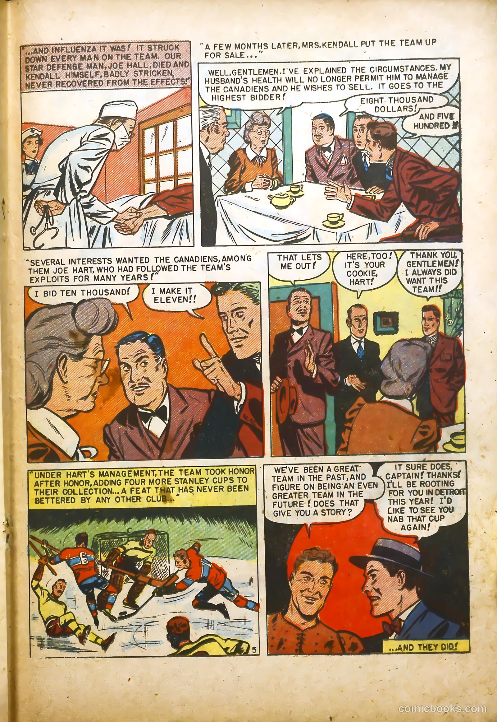 Real Sports Comics #1 — page 31 of 53