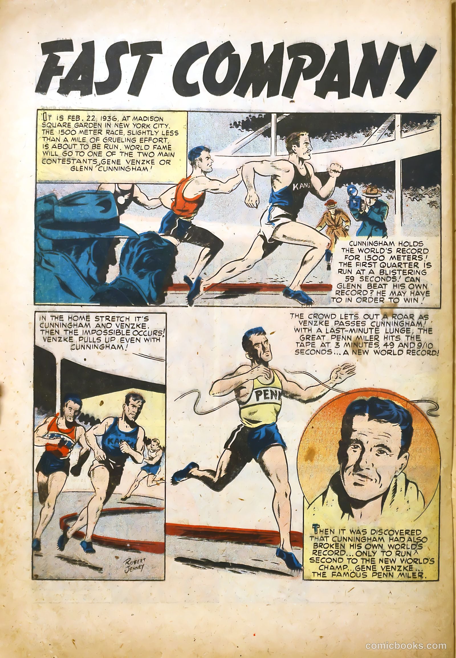 Real Sports Comics #1 — page 32 of 53