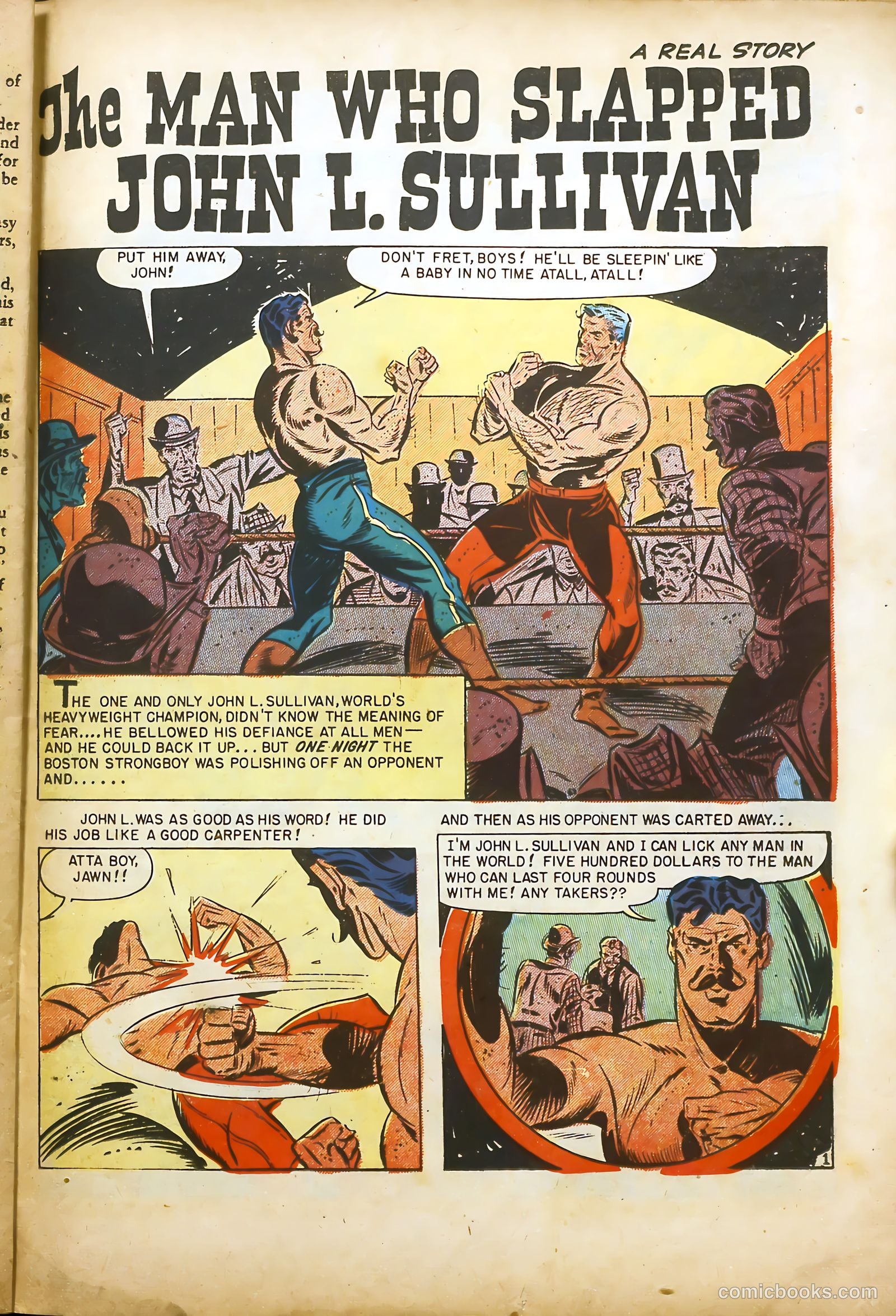 Real Sports Comics #1 — page 35 of 53