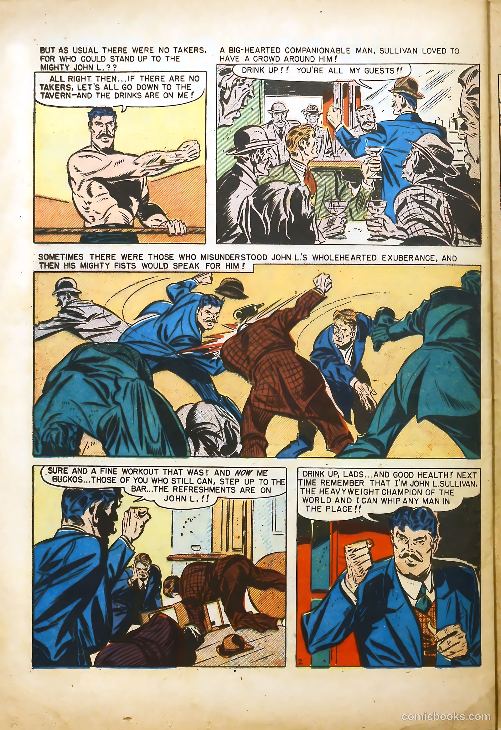 Real Sports Comics #1 — page 36 of 53