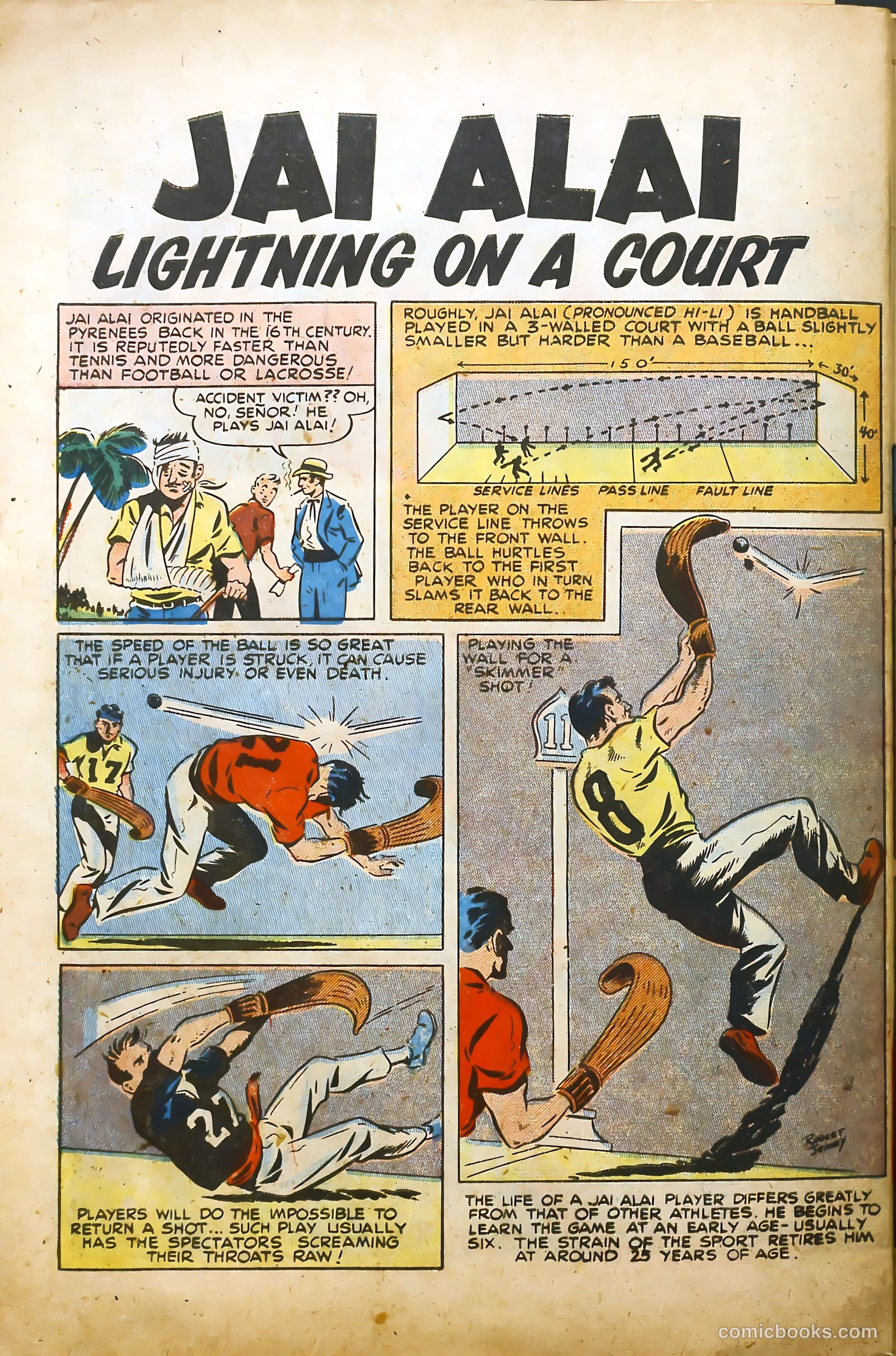 Real Sports Comics #1 — page 40 of 53