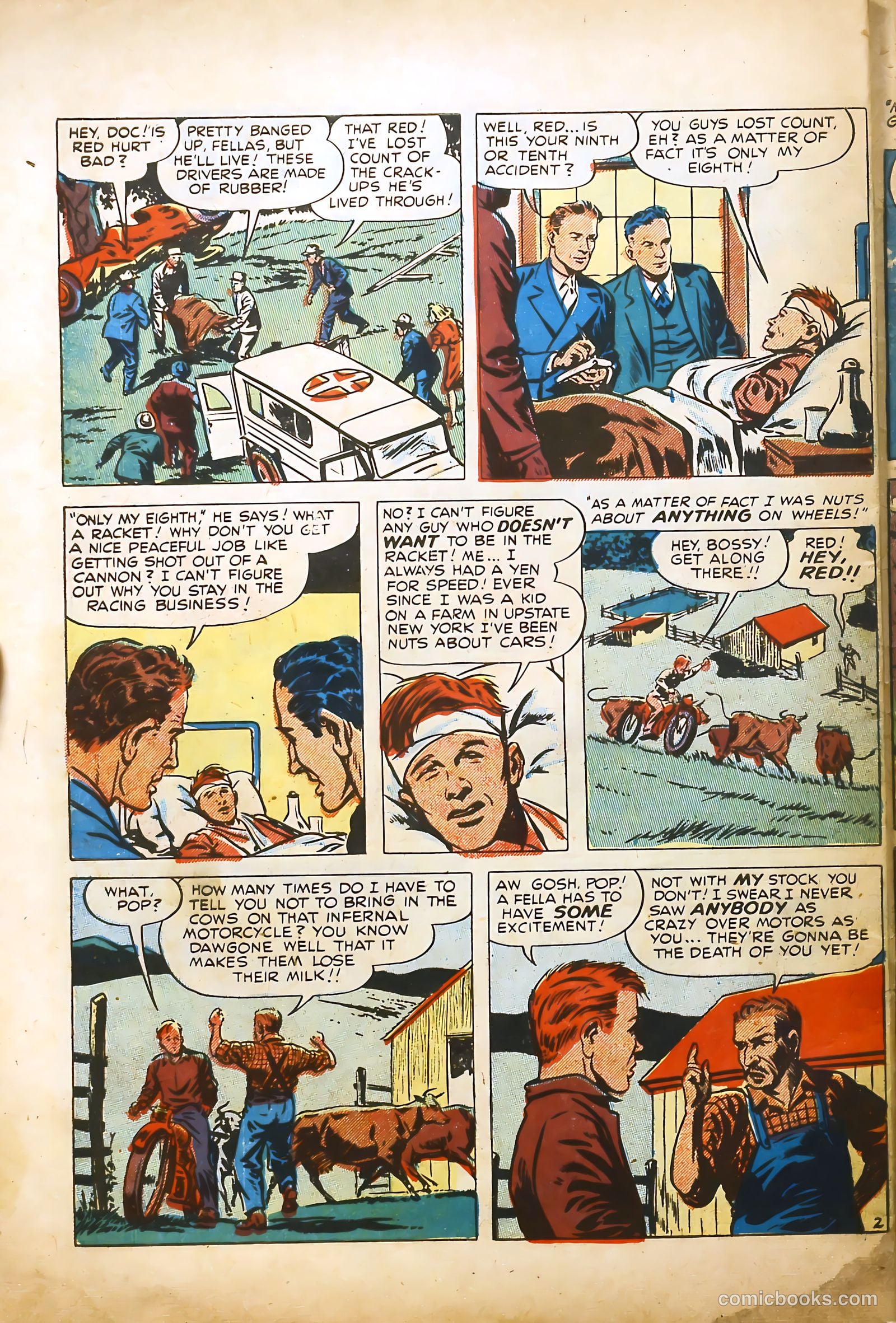 Real Sports Comics #1 — page 42 of 53