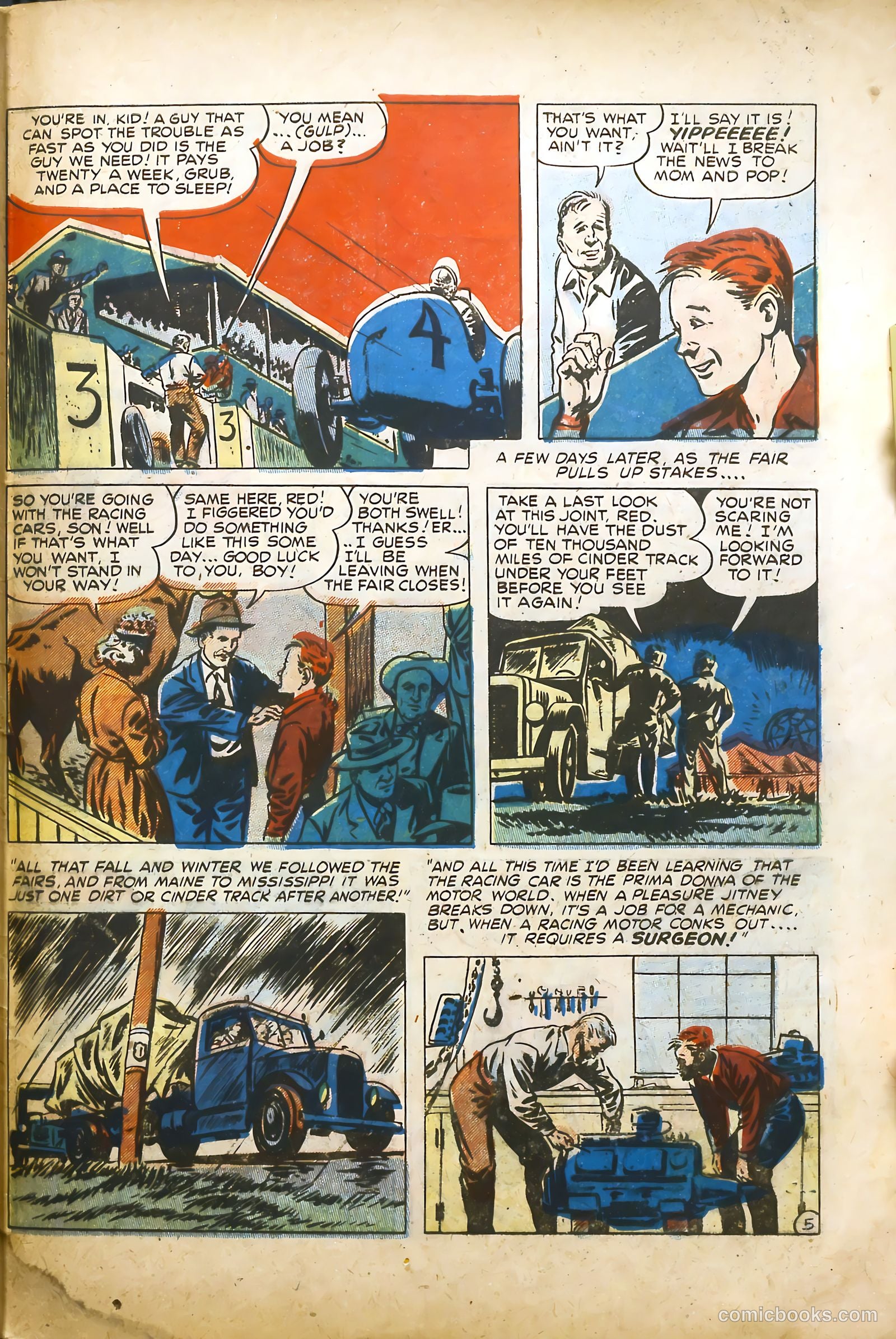 Real Sports Comics #1 — page 45 of 53