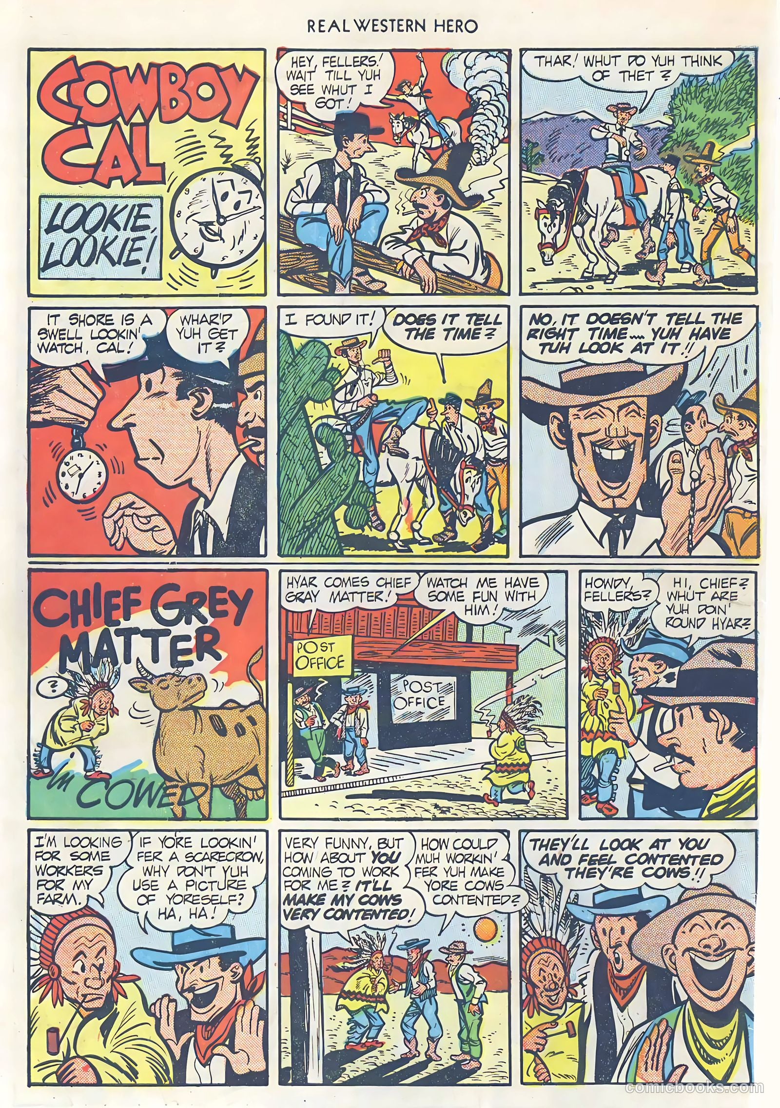 Real Western Hero #71 — page 34 of 52