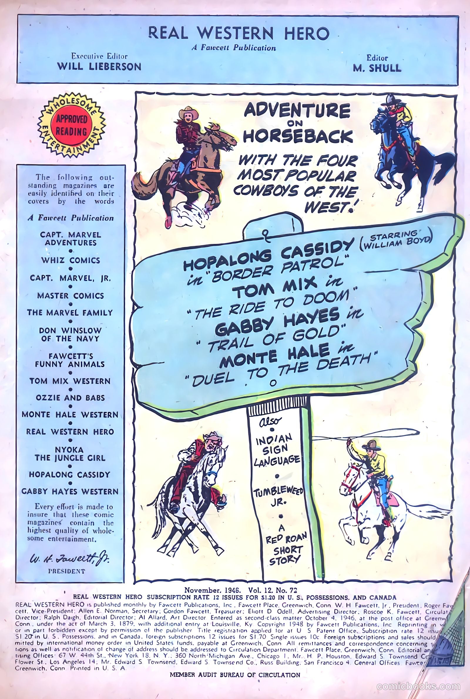 Real Western Hero #72 — page 3 of 52