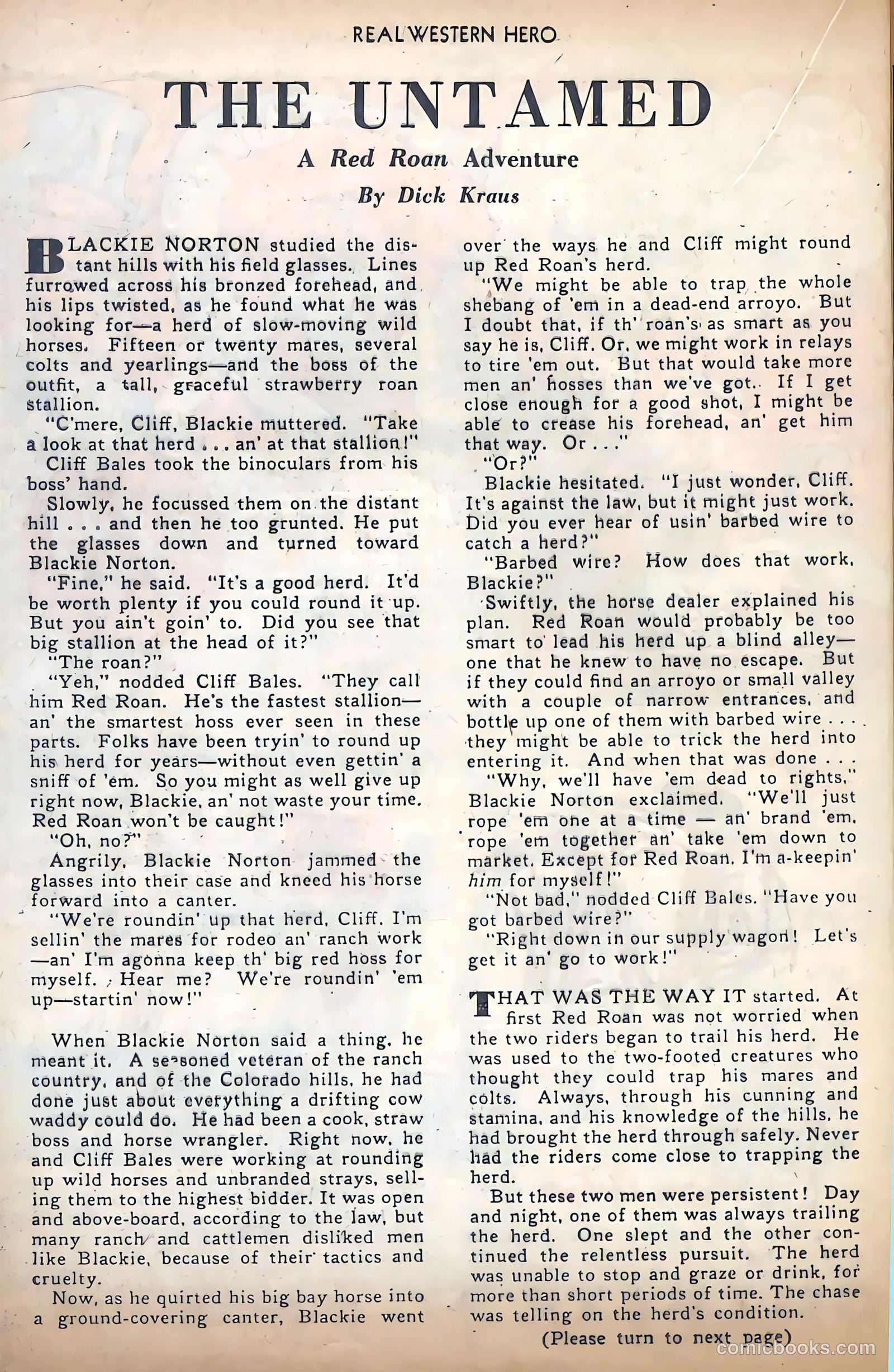 Real Western Hero #72 — page 36 of 52