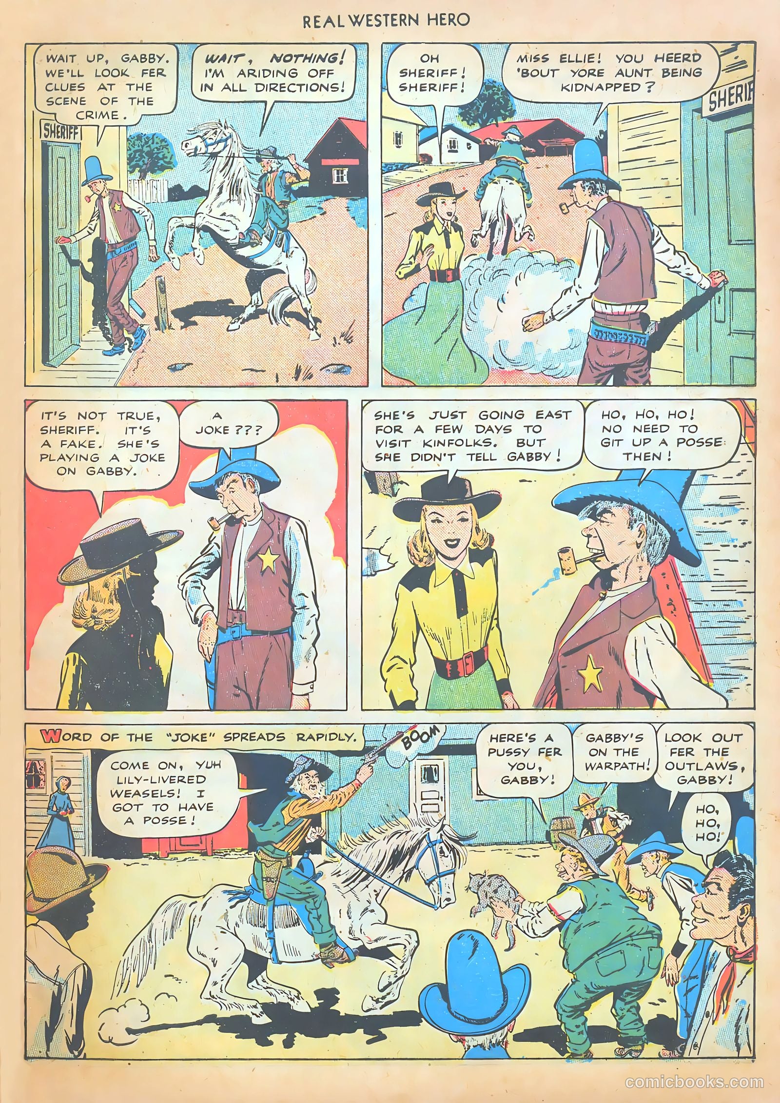 Real Western Hero #75 — page 33 of 52