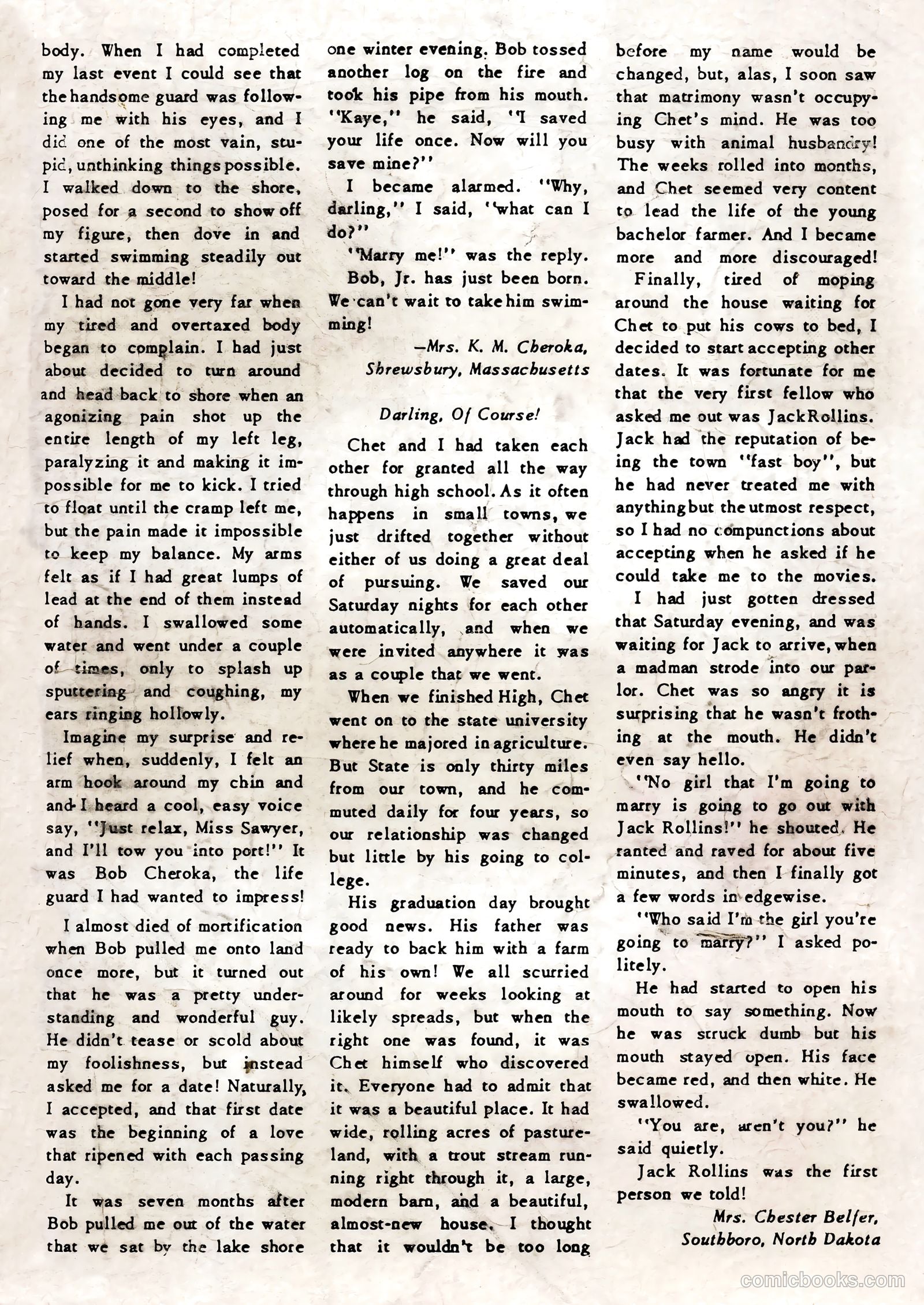 Realistic Romances #17 — page 35 of 37