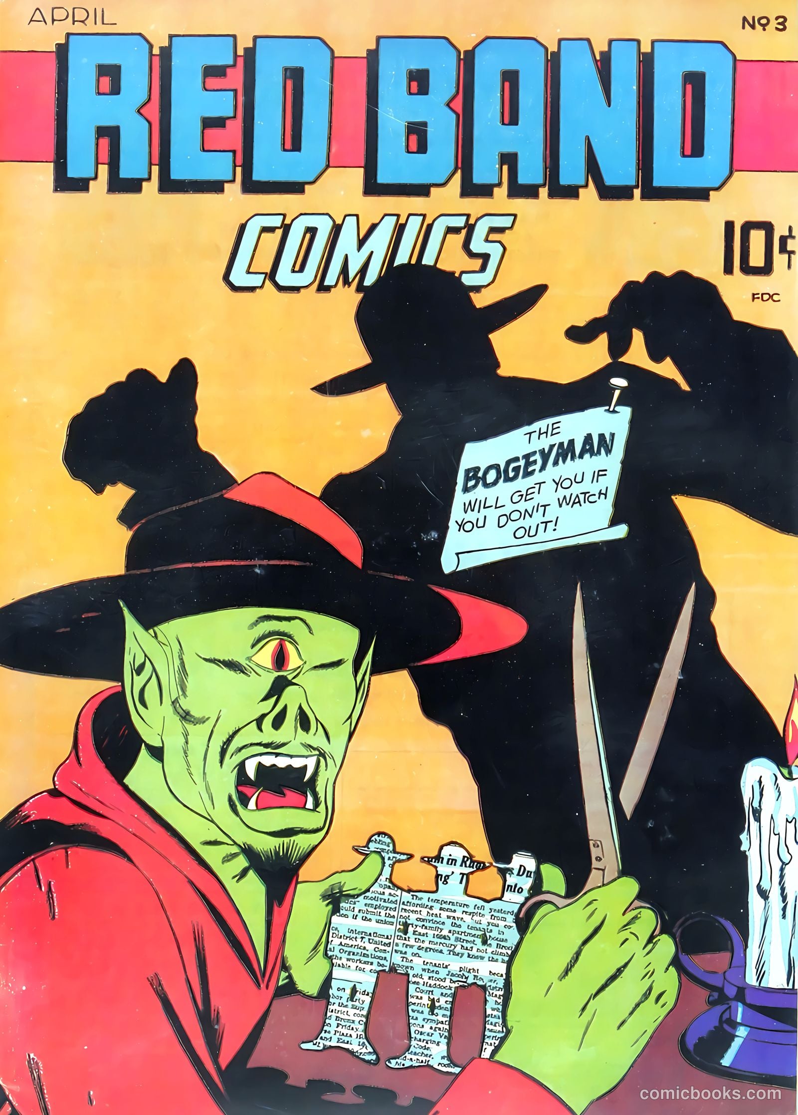 Red Band Comics #3 — page 1 of 55