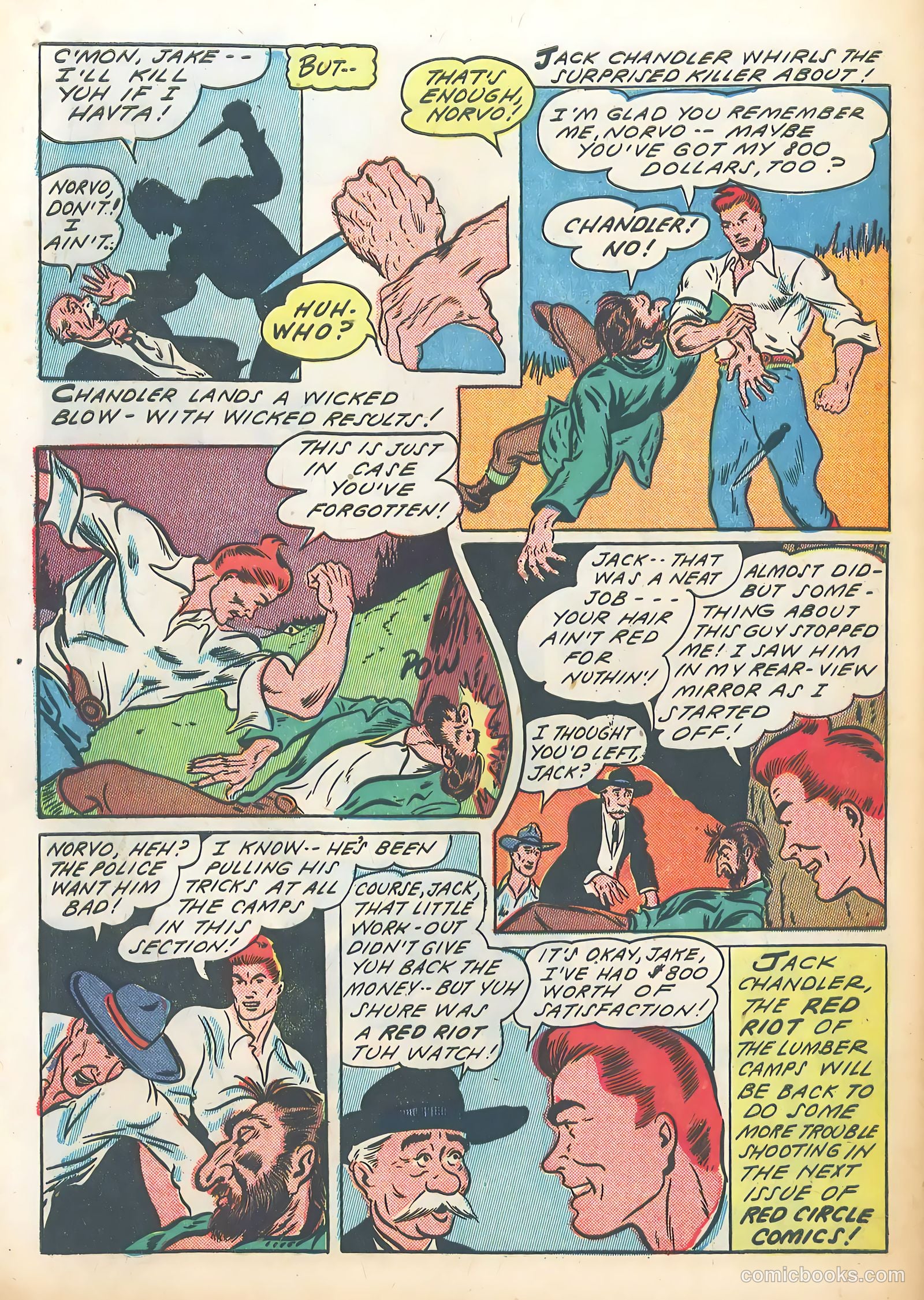 Red Circle Comics #1 — page 50 of 52