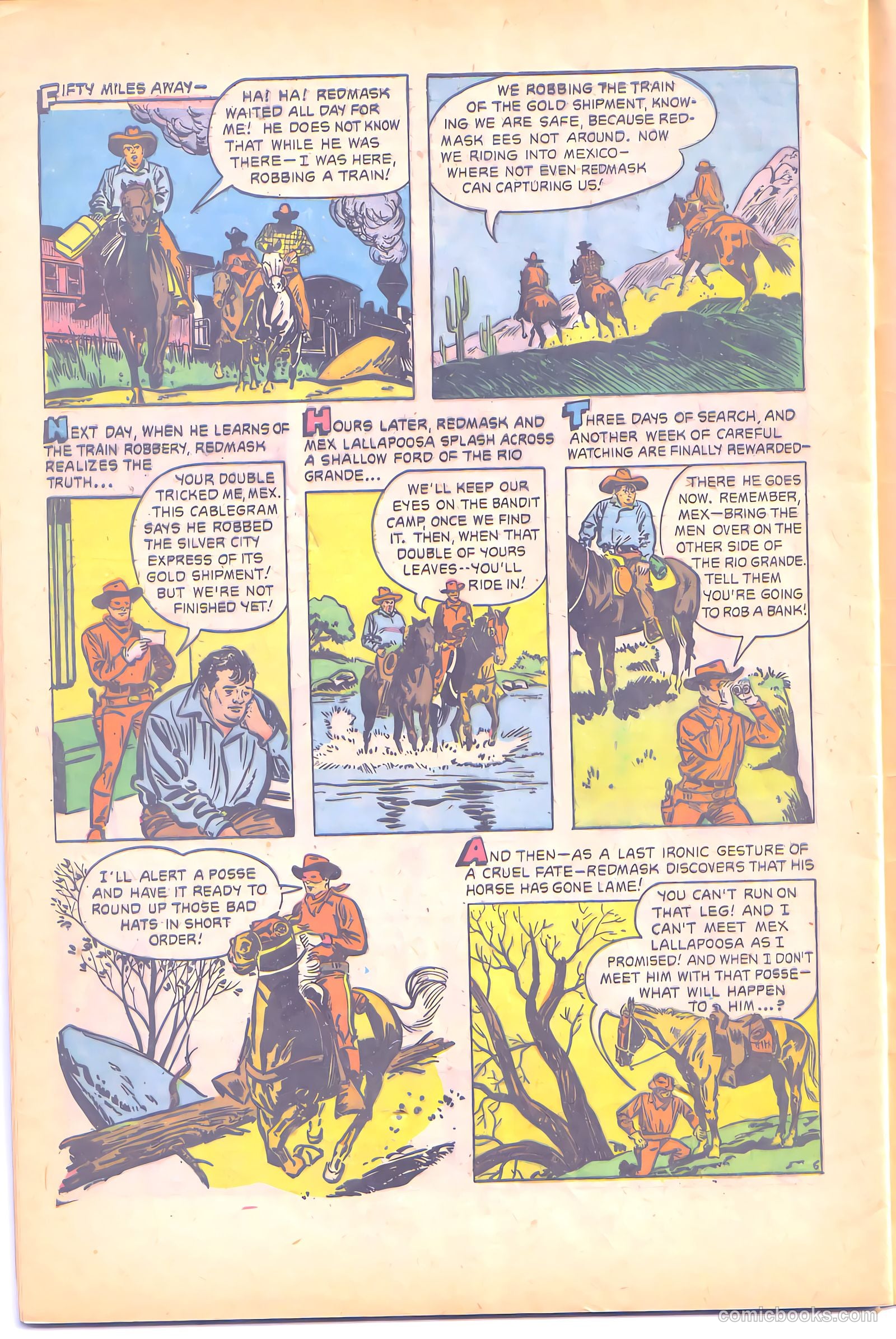 Red Mask #1 — page 32 of 36