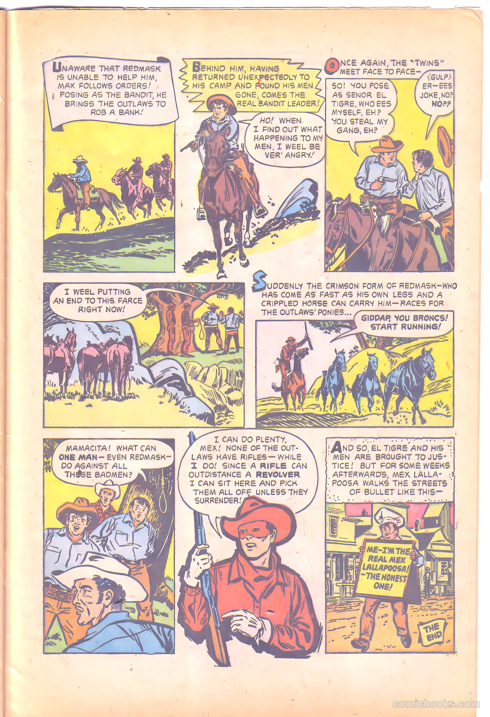 Red Mask #1 — page 33 of 36