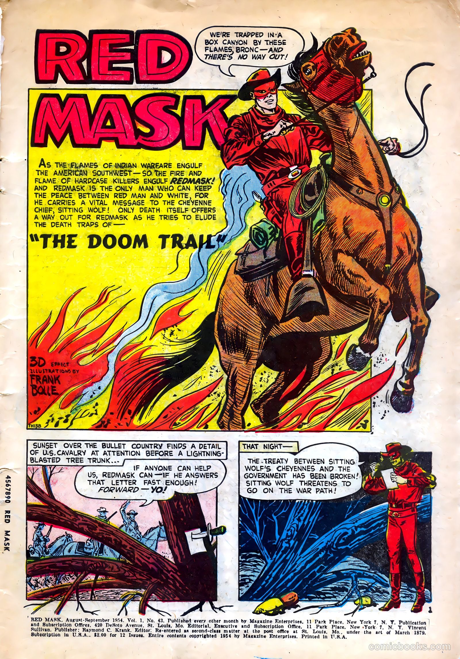 Red Mask #43 — page 3 of 36