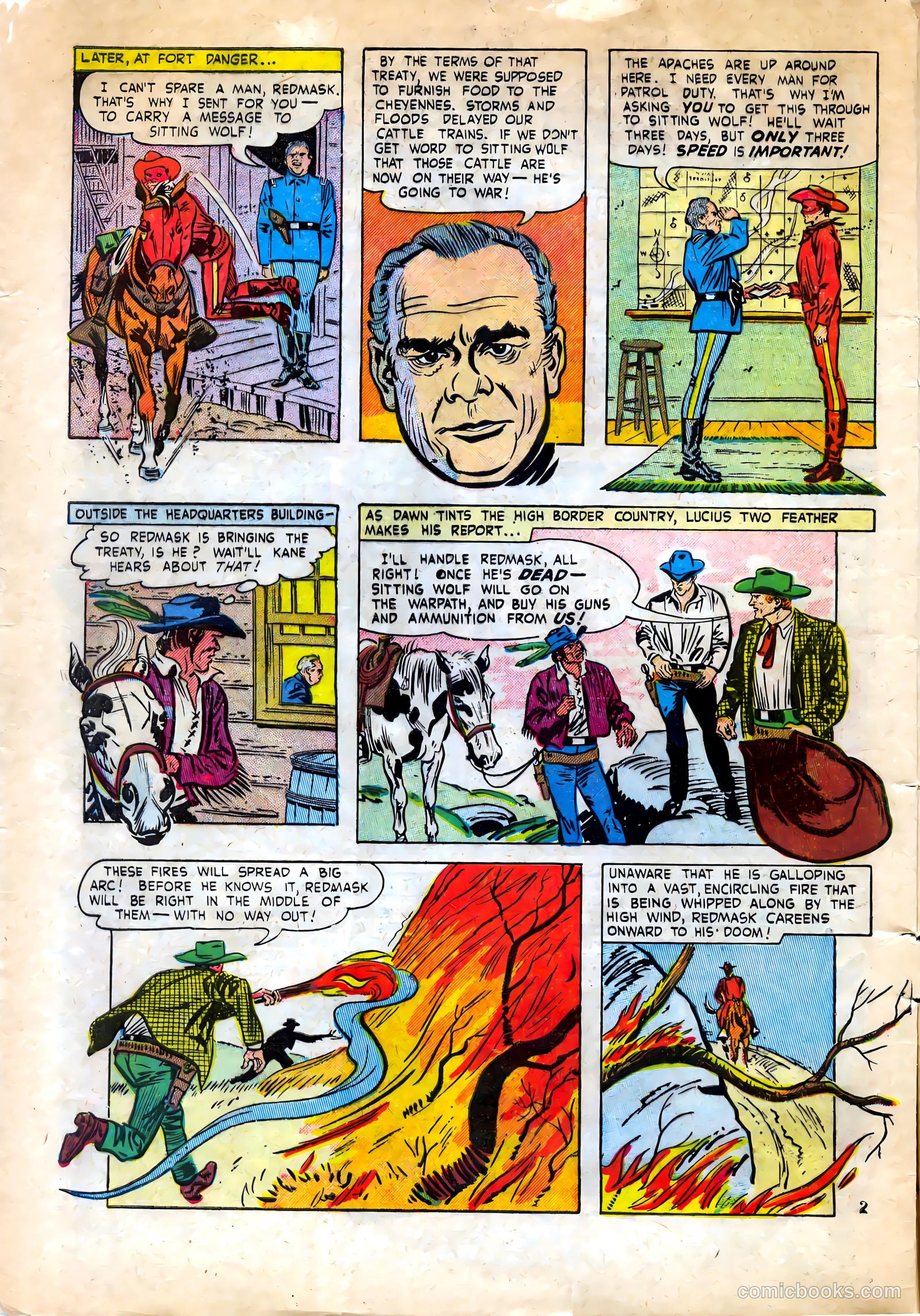 Red Mask #43 — page 4 of 36