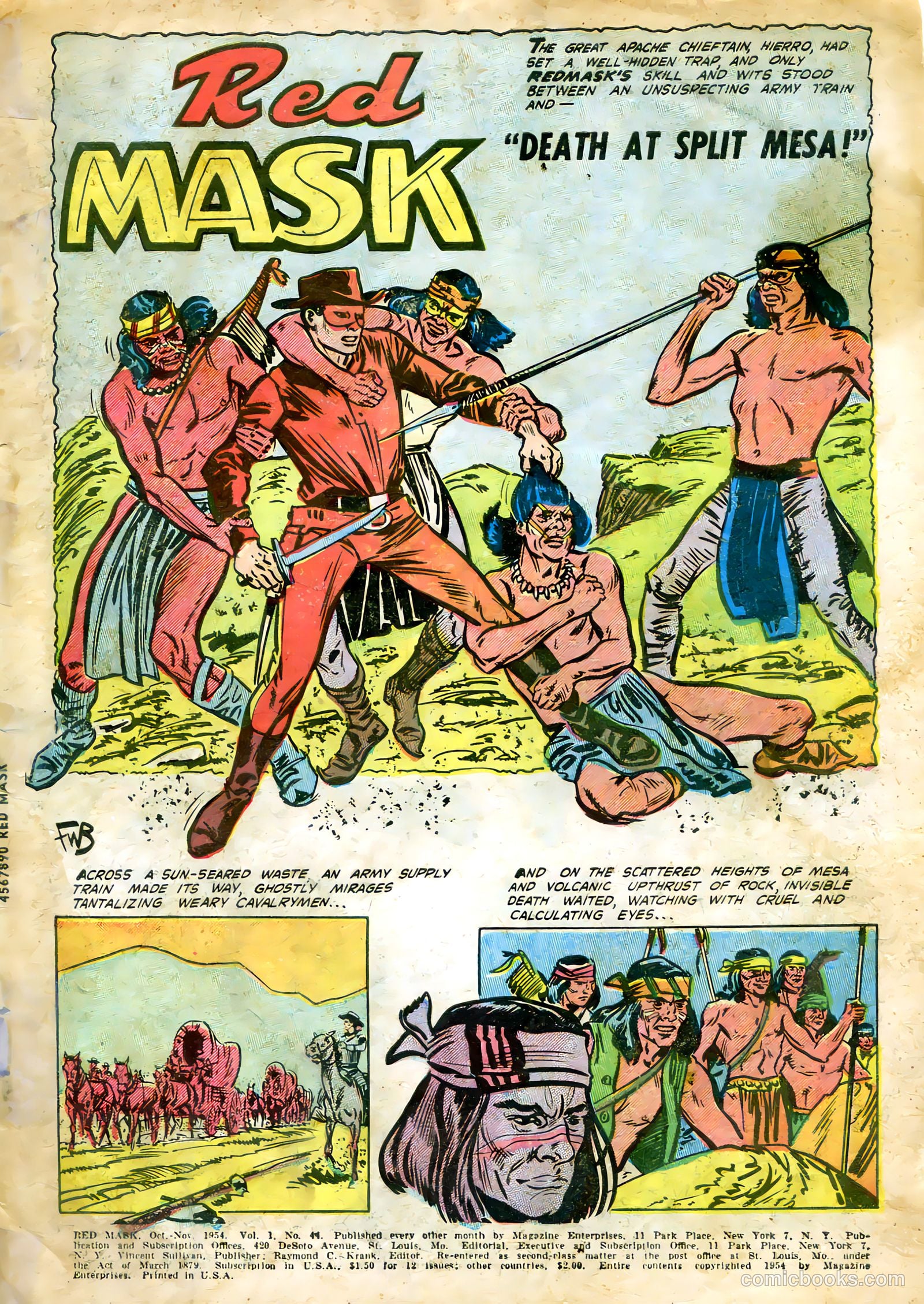 Red Mask #44 — page 4 of 37