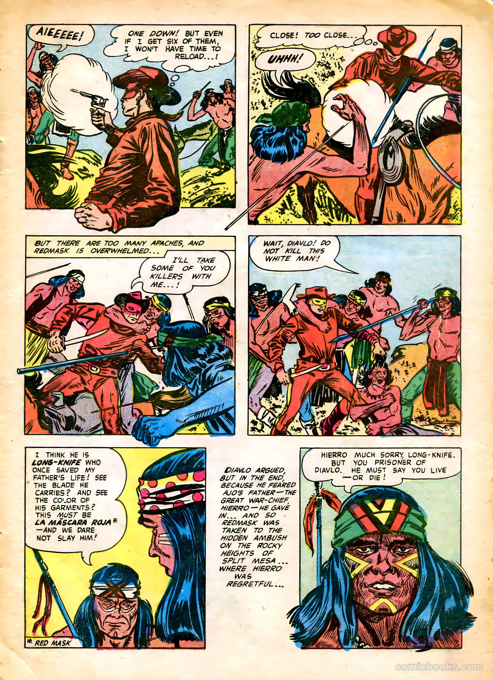 Red Mask #44 — page 6 of 37