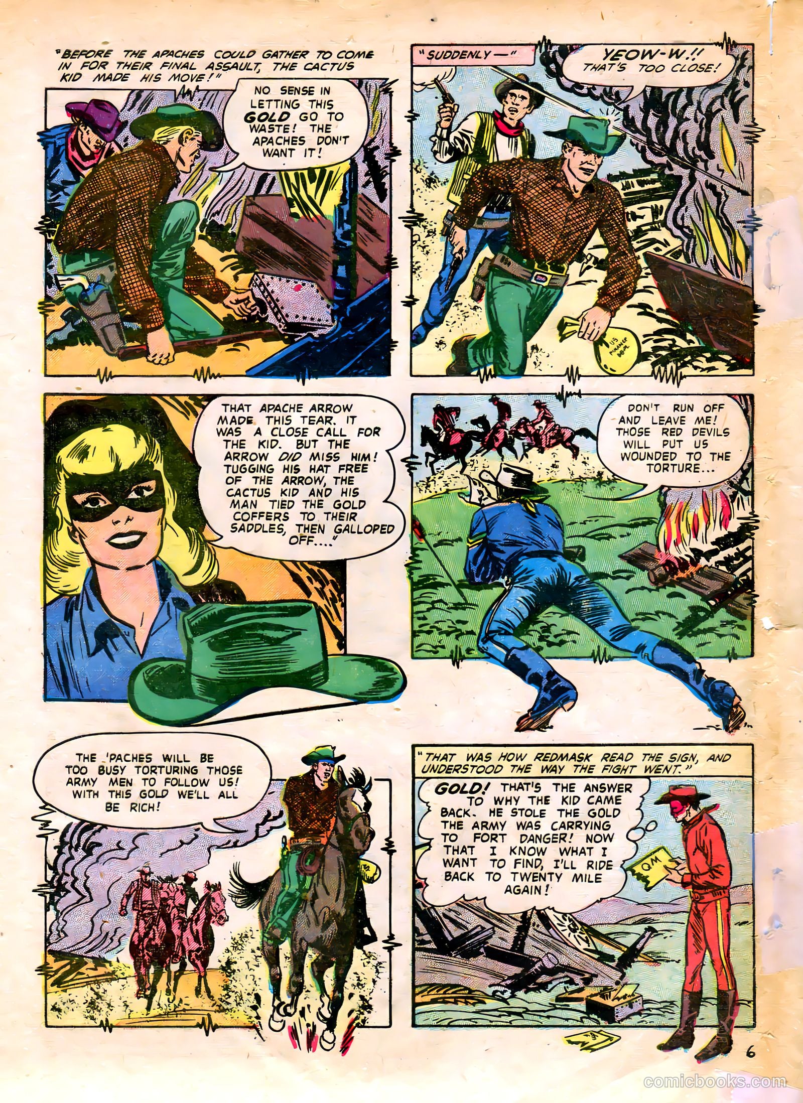 Red Mask #44 — page 33 of 37