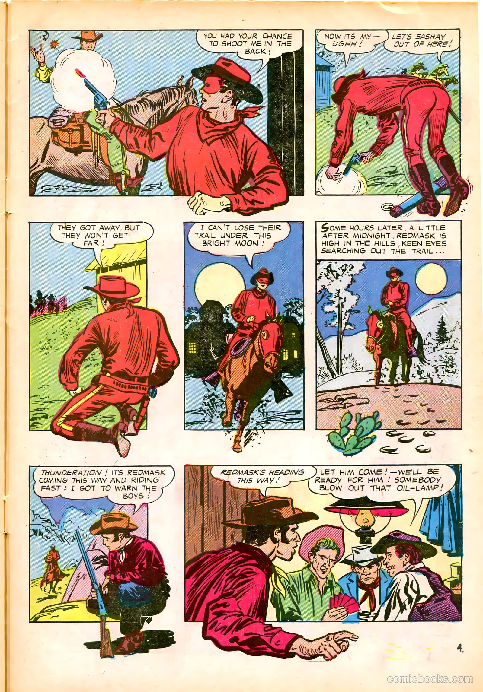 Red Mask #45 — page 32 of 37