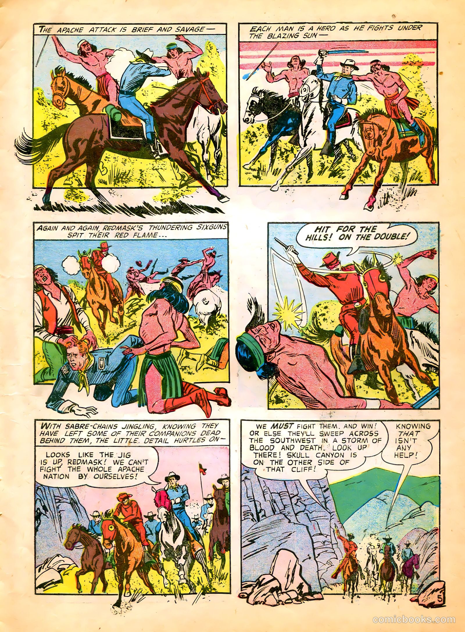 Red Mask #46 — page 8 of 37